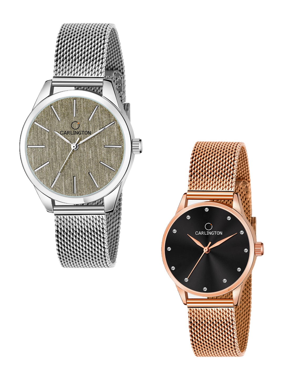 CARLINGTON Women Multicoloured Dial & Multicoloured Stainless Steel Bracelet Style Straps Analogue Watch, Multi
CARLINGTON Women Multicoloured Dial & Multicoloured Stainless Steel Bracelet Style Straps Analogue Watch, Multi