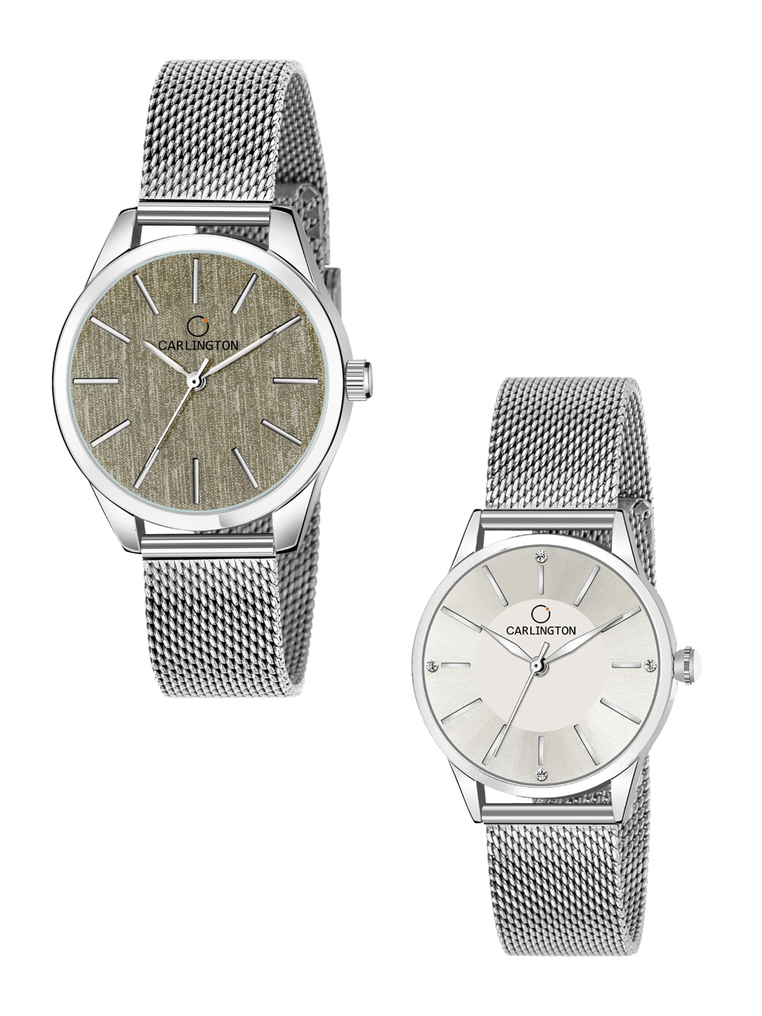 CARLINGTON Women Multicoloured Dial & Multicoloured Stainless Steel Bracelet Style Straps Analogue Watch, Multi
CARLINGTON Women Multicoloured Dial & Multicoloured Stainless Steel Bracelet Style Straps Analogue Watch, Multi