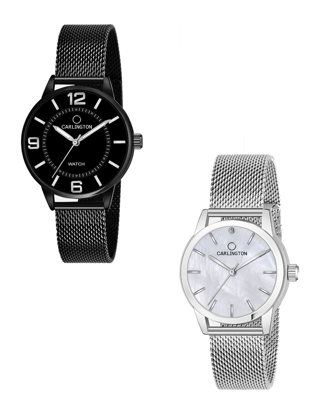 CARLINGTON Women Multicoloured Dial & Multicoloured Stainless Steel Bracelet Style Straps Analogue Watch, Multi
CARLINGTON Women Multicoloured Dial & Multicoloured Stainless Steel Bracelet Style Straps Analogue Watch, Multi