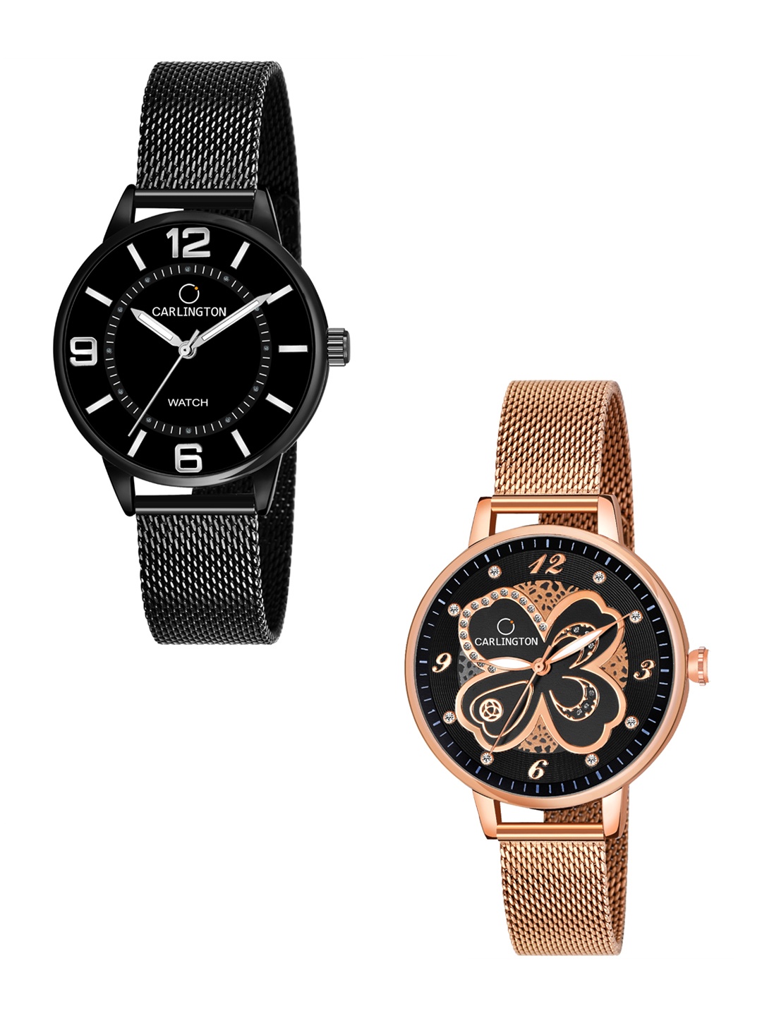 CARLINGTON Women Multicoloured Dial & Multicoloured Stainless Steel Bracelet Style Straps Analogue Watch, Multi
CARLINGTON Women Multicoloured Dial & Multicoloured Stainless Steel Bracelet Style Straps Analogue Watch, Multi