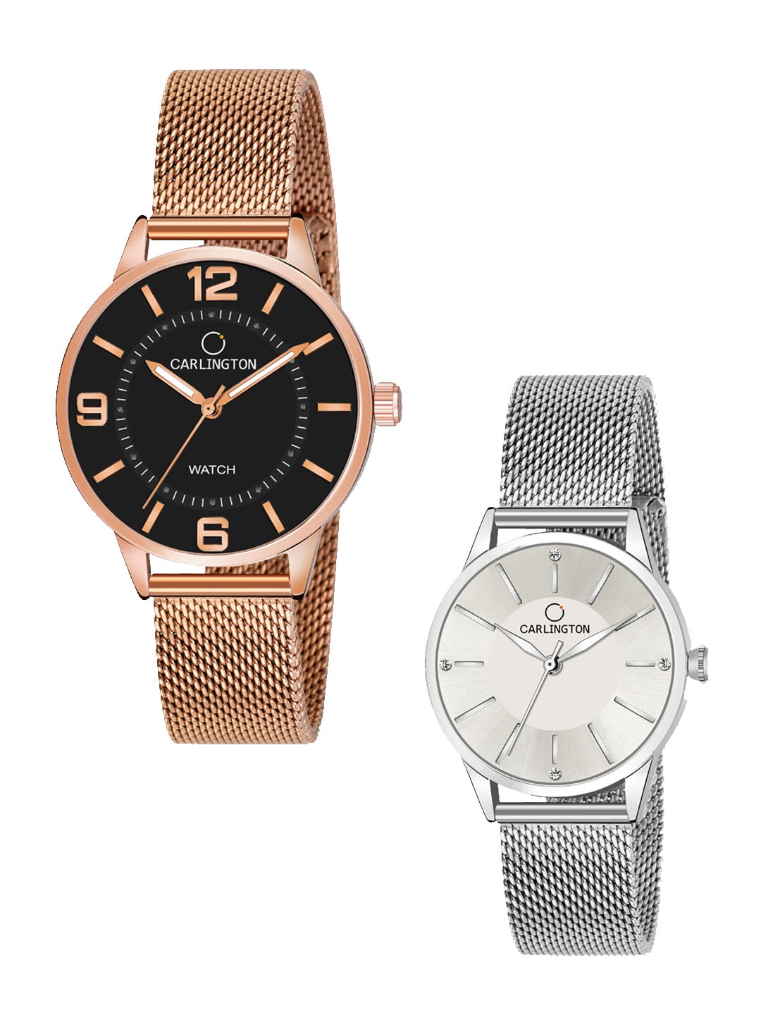 CARLINGTON Women Multicoloured Dial & Multicoloured Stainless Steel Bracelet Style Straps Analogue Watch, Multi
CARLINGTON Women Multicoloured Dial & Multicoloured Stainless Steel Bracelet Style Straps Analogue Watch, Multi