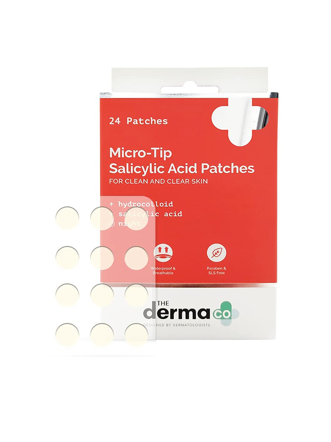 The Derma co. Unisex 24 Patches Micro-Tip Salicylic Acid Patches with Hydrocolloid, Transparent
The Derma co. Unisex 24 Patches Micro-Tip Salicylic Acid Patches with Hydrocolloid, Transparent