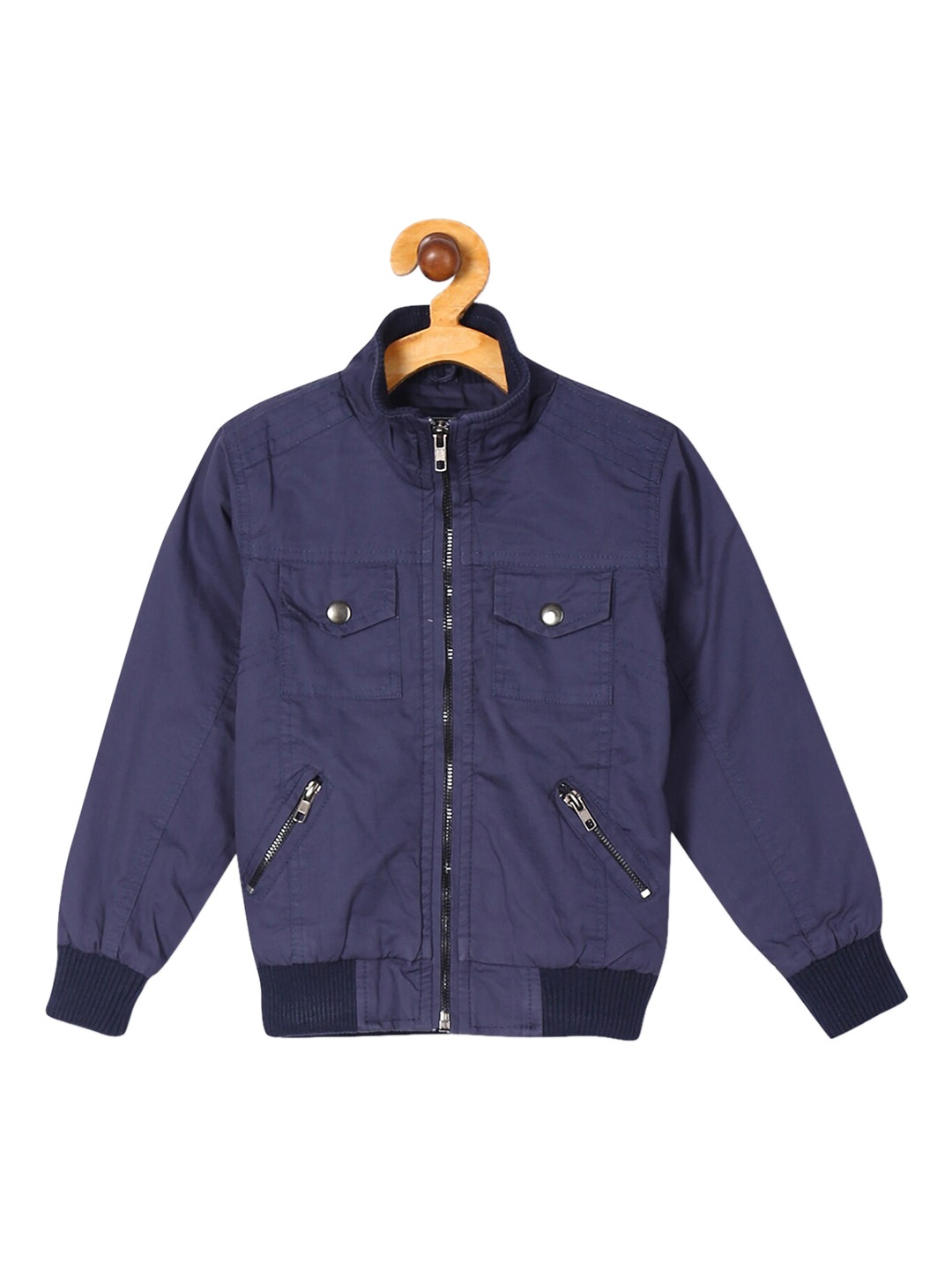 Cherokee Boys Blue Bomber with Patchwork Jacket