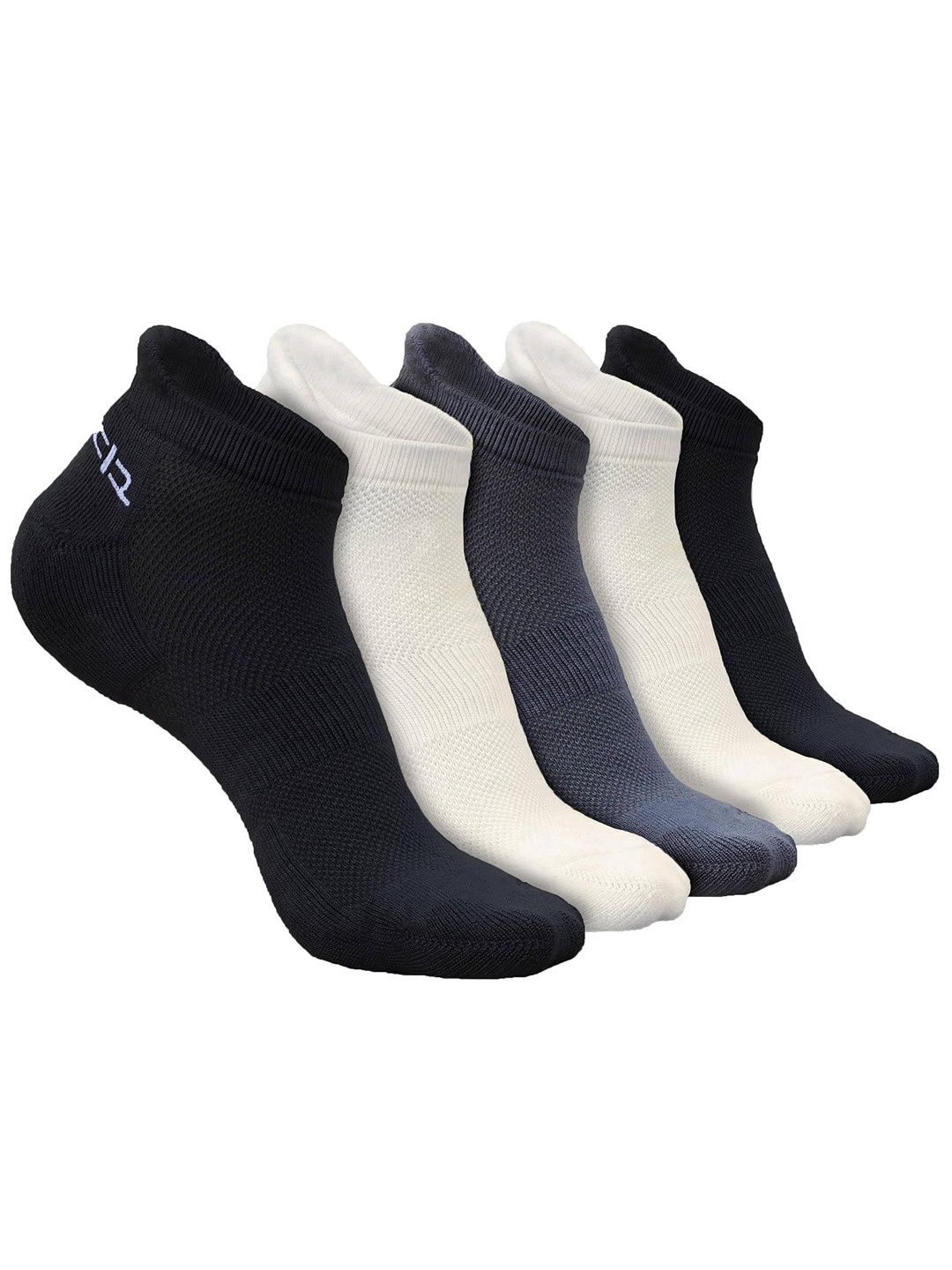 Heelium Men Pack of 5 Odour-Free Padded Base Anti-bacterial Bamboo Ankle Length Socks, Grey
Heelium Men Pack of 5 Odour-Free Padded Base Anti-bacterial Bamboo Ankle Length Socks, Grey