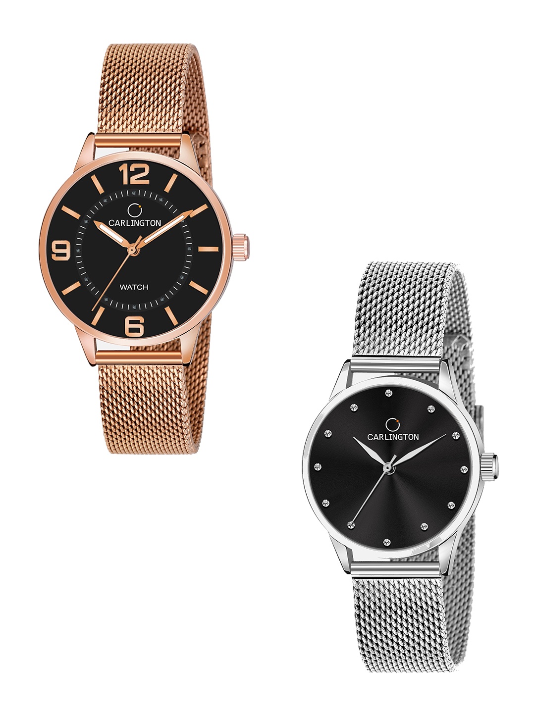 CARLINGTON Women Multicoloured Dial & Multicoloured Stainless Steel Bracelet Style Straps Analogue Watch, Multi
CARLINGTON Women Multicoloured Dial & Multicoloured Stainless Steel Bracelet Style Straps Analogue Watch, Multi