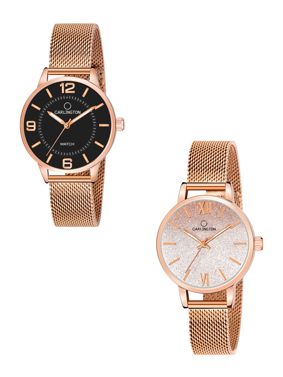 CARLINGTON Women Multicoloured Embellished Dial & Multicoloured Stainless Steel Bracelet Style Straps Watch, Multi
CARLINGTON Women Multicoloured Embellished Dial & Multicoloured Stainless Steel Bracelet Style Straps Watch, Multi