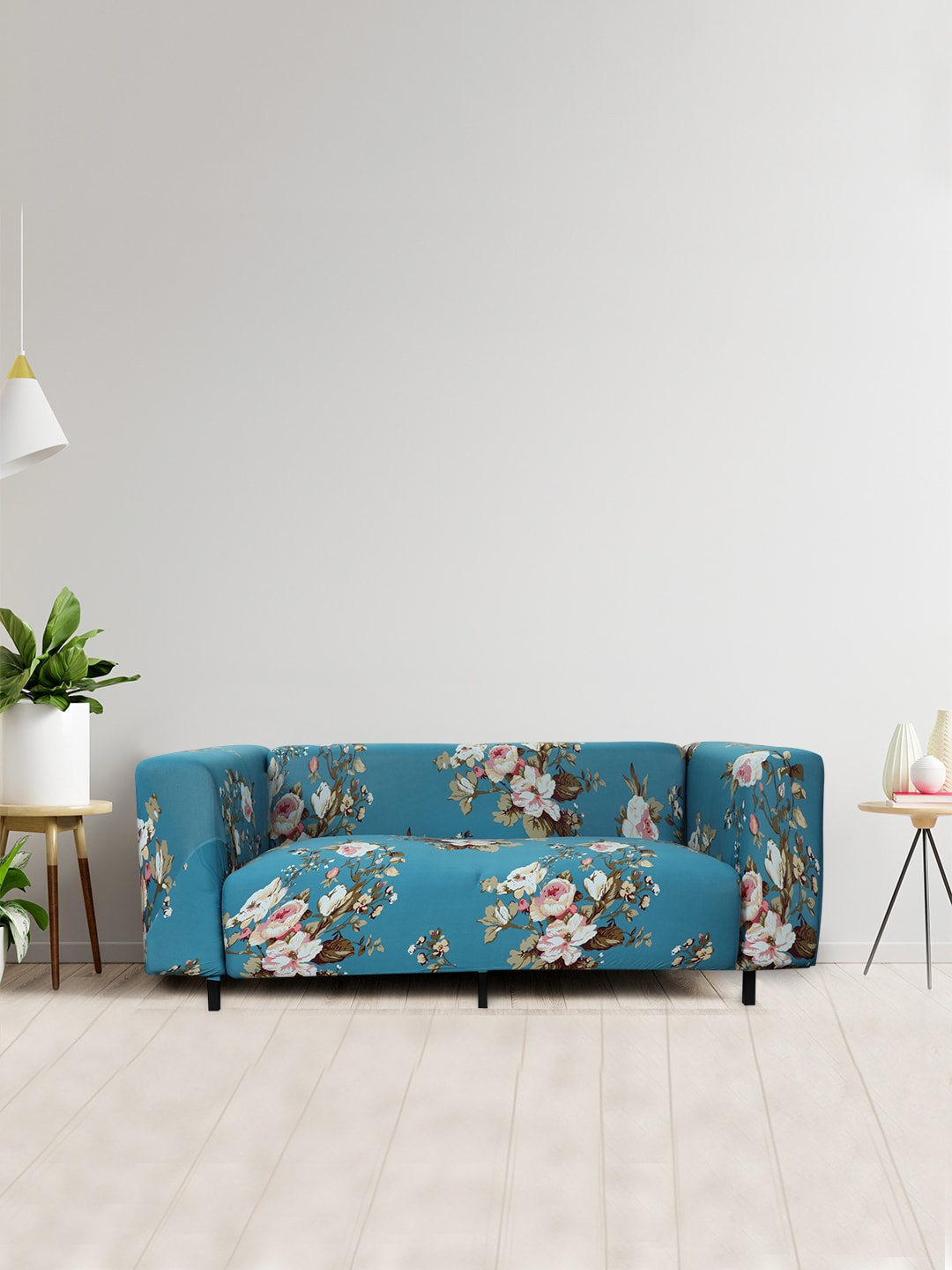 HOUSE OF QUIRK Blue & White Floral Printed 3-Seater Stretchable Non-Slip Sofa Slipcover
HOUSE OF QUIRK Blue & White Floral Printed 3-Seater Stretchable Non-Slip Sofa Slipcover