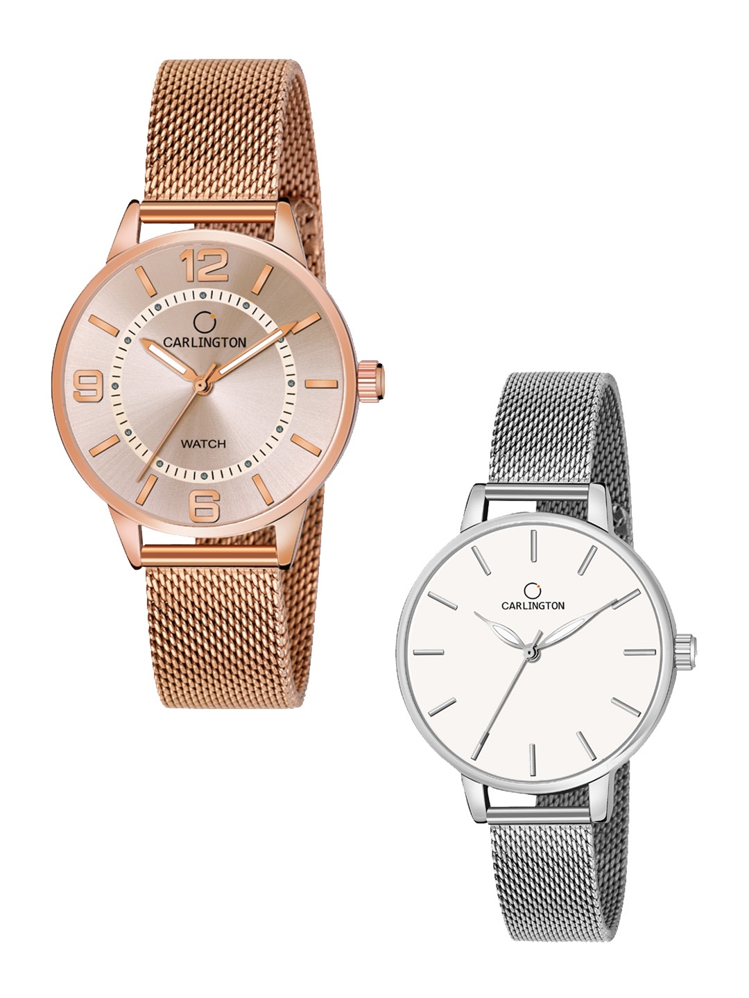 CARLINGTON Women Multicoloured Dial & Multicoloured Stainless Steel Bracelet Style Straps Analogue Watch, Multi
CARLINGTON Women Multicoloured Dial & Multicoloured Stainless Steel Bracelet Style Straps Analogue Watch, Multi