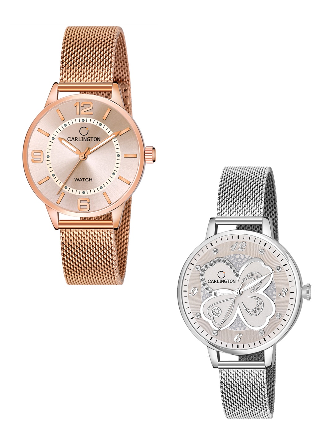 CARLINGTON Women Multicoloured Dial & Multicoloured Stainless Steel Bracelet Style Straps Analogue Watch, Multi
CARLINGTON Women Multicoloured Dial & Multicoloured Stainless Steel Bracelet Style Straps Analogue Watch, Multi