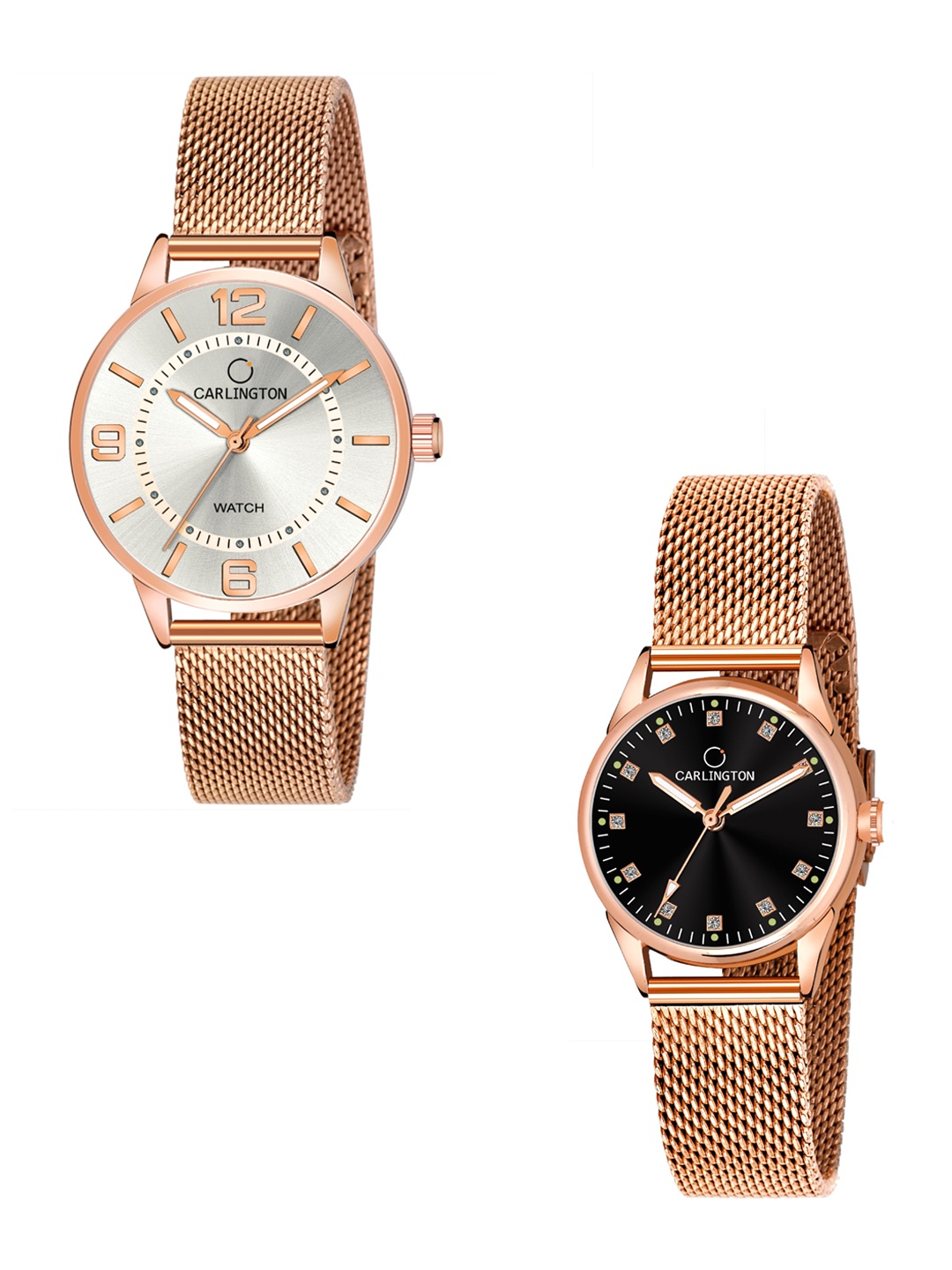 CARLINGTON Women Multicoloured Dial & Multicoloured Stainless Steel Bracelet Style Straps Analogue Watch, Multi
CARLINGTON Women Multicoloured Dial & Multicoloured Stainless Steel Bracelet Style Straps Analogue Watch, Multi