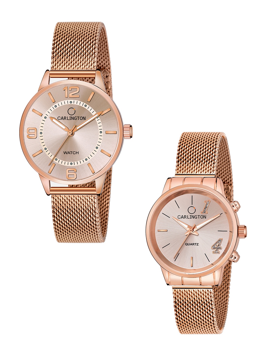 CARLINGTON Women Multicoloured Dial & Multicoloured Stainless Steel Bracelet Style Straps Analogue Watch, Multi
CARLINGTON Women Multicoloured Dial & Multicoloured Stainless Steel Bracelet Style Straps Analogue Watch, Multi