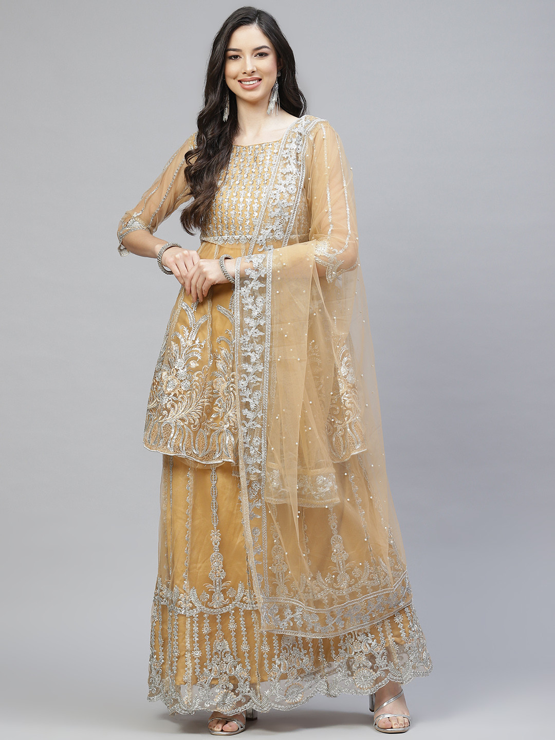 Readiprint Fashions Women Beige Embroidered Semi-Stitched Dress Material
Readiprint Fashions Women Beige Embroidered Semi-Stitched Dress Material