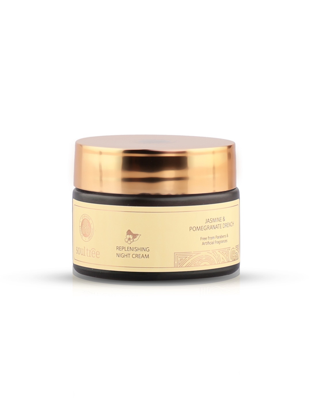 Soultree Replenishing Night Cream - Jasmine & Pomegranate Drench - 25gm, Yellow
Soultree Replenishing Night Cream - Jasmine & Pomegranate Drench - 25gm, Yellow