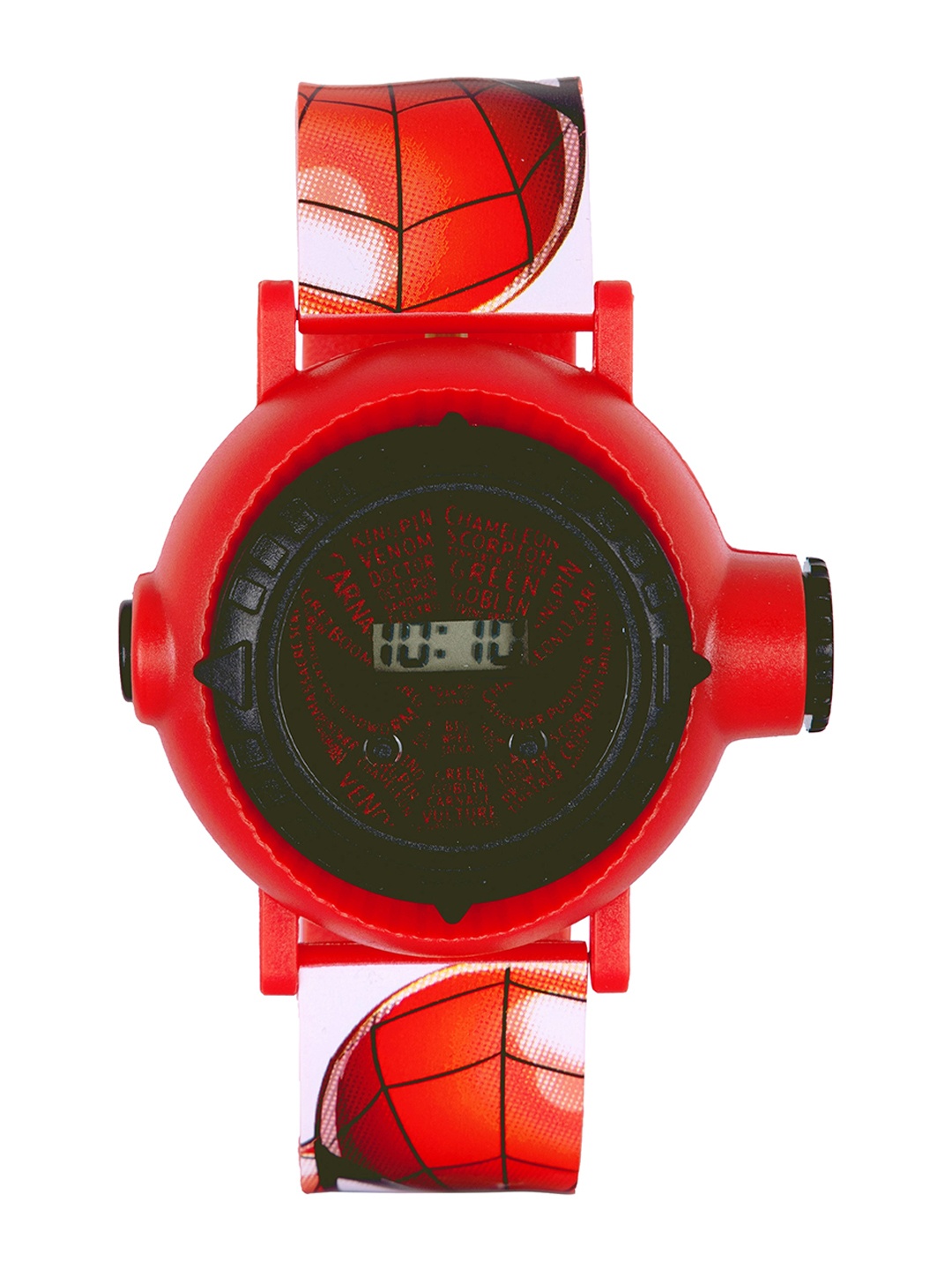 Marvel Unisex Kids Red Dial & Multicoloured Straps Digital Multi Function Automatic Watch
Marvel Unisex Kids Red Dial & Multicoloured Straps Digital Multi Function Automatic Watch