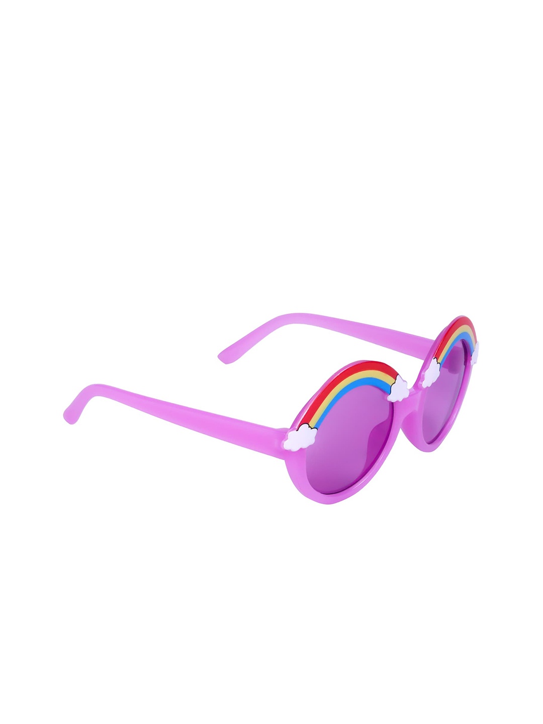 Spiky Unisex Kids Purple Lens Round Sunglasses UV Protected Lens Zround_Rmbo_Vio, Violet
Spiky Unisex Kids Purple Lens Round Sunglasses UV Protected Lens Zround_Rmbo_Vio, Violet