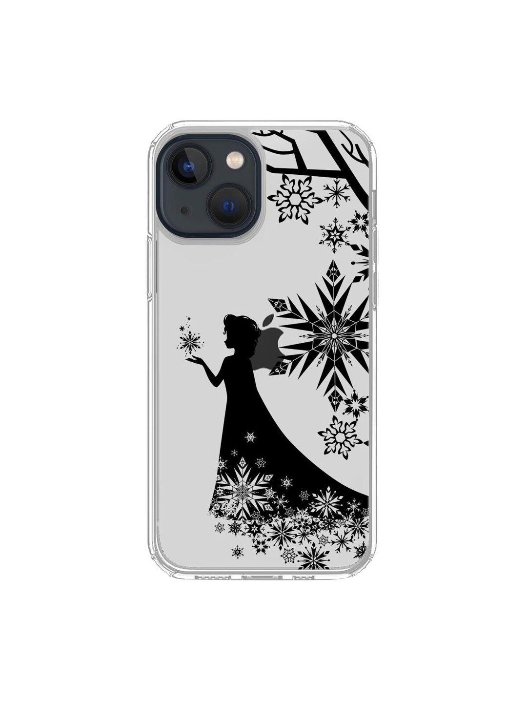macmerise Transparent & Black Elsa Silhouette Printed iPhone 13 Mini Clear Back Case
macmerise Transparent & Black Elsa Silhouette Printed iPhone 13 Mini Clear Back Case