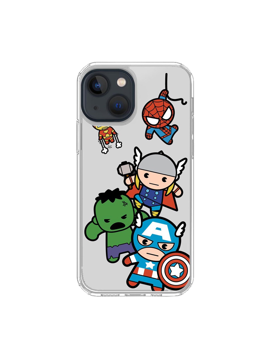 macmerise Transparent & Red Printed Kawaii Art Marvel Comics iPhone 13 Mini Back Case
macmerise Transparent & Red Printed Kawaii Art Marvel Comics iPhone 13 Mini Back Case