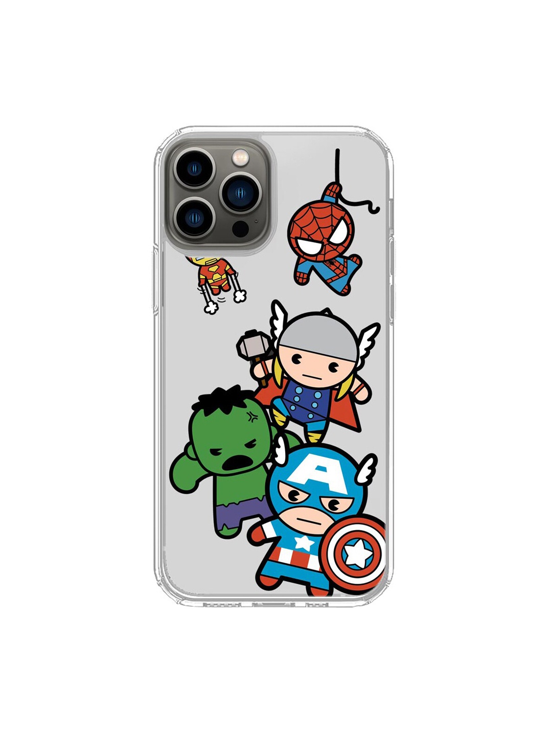 macmerise Transparent & Blue Kawaii Art Marvel Comics Printed iPhone 13 Pro Clear Back Case
macmerise Transparent & Blue Kawaii Art Marvel Comics Printed iPhone 13 Pro Clear Back Case