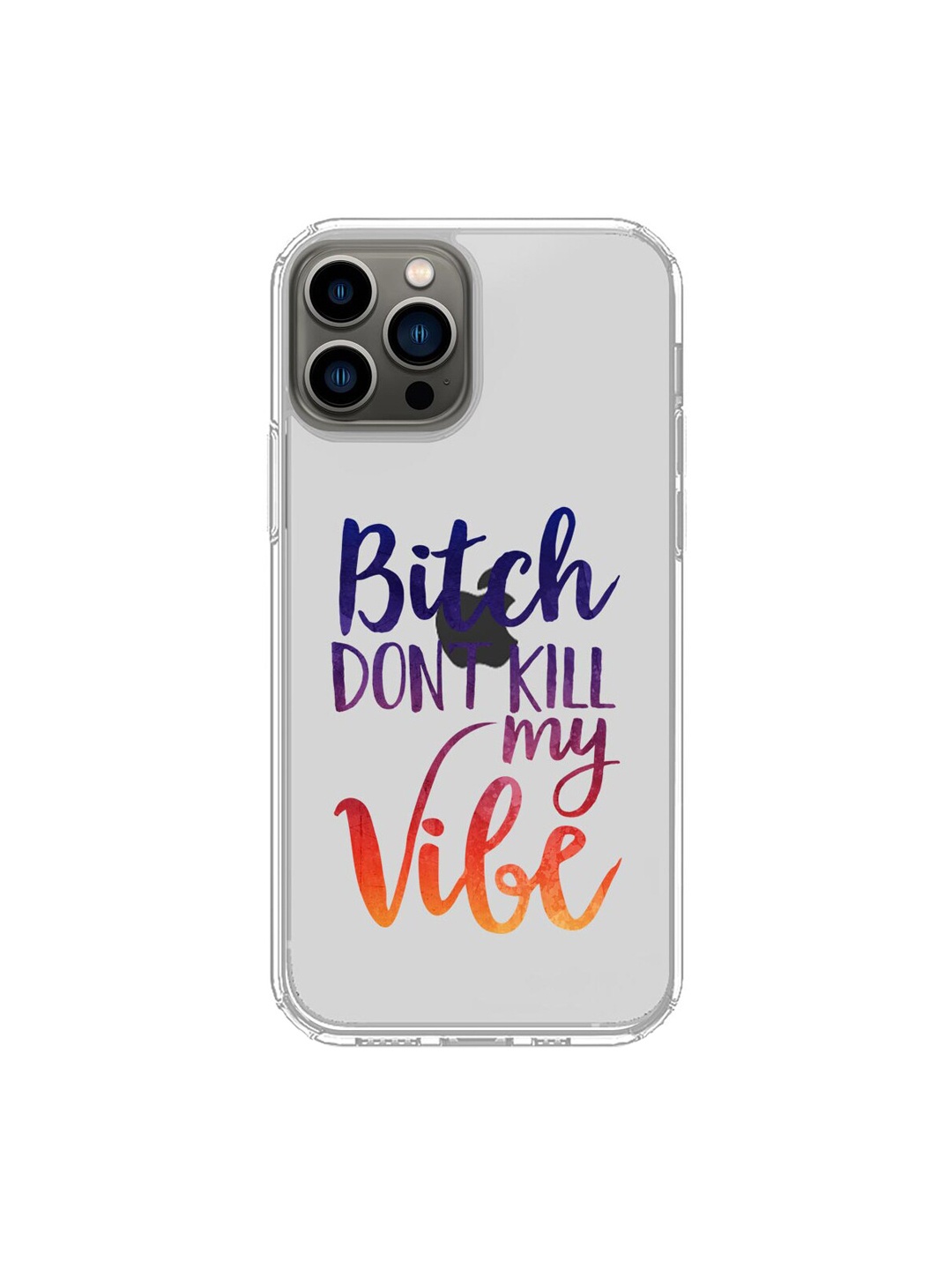 macmerise Transparent & Orange Printed Dont Kill My Vibe iPhone 13 Pro Back Case
macmerise Transparent & Orange Printed Dont Kill My Vibe iPhone 13 Pro Back Case