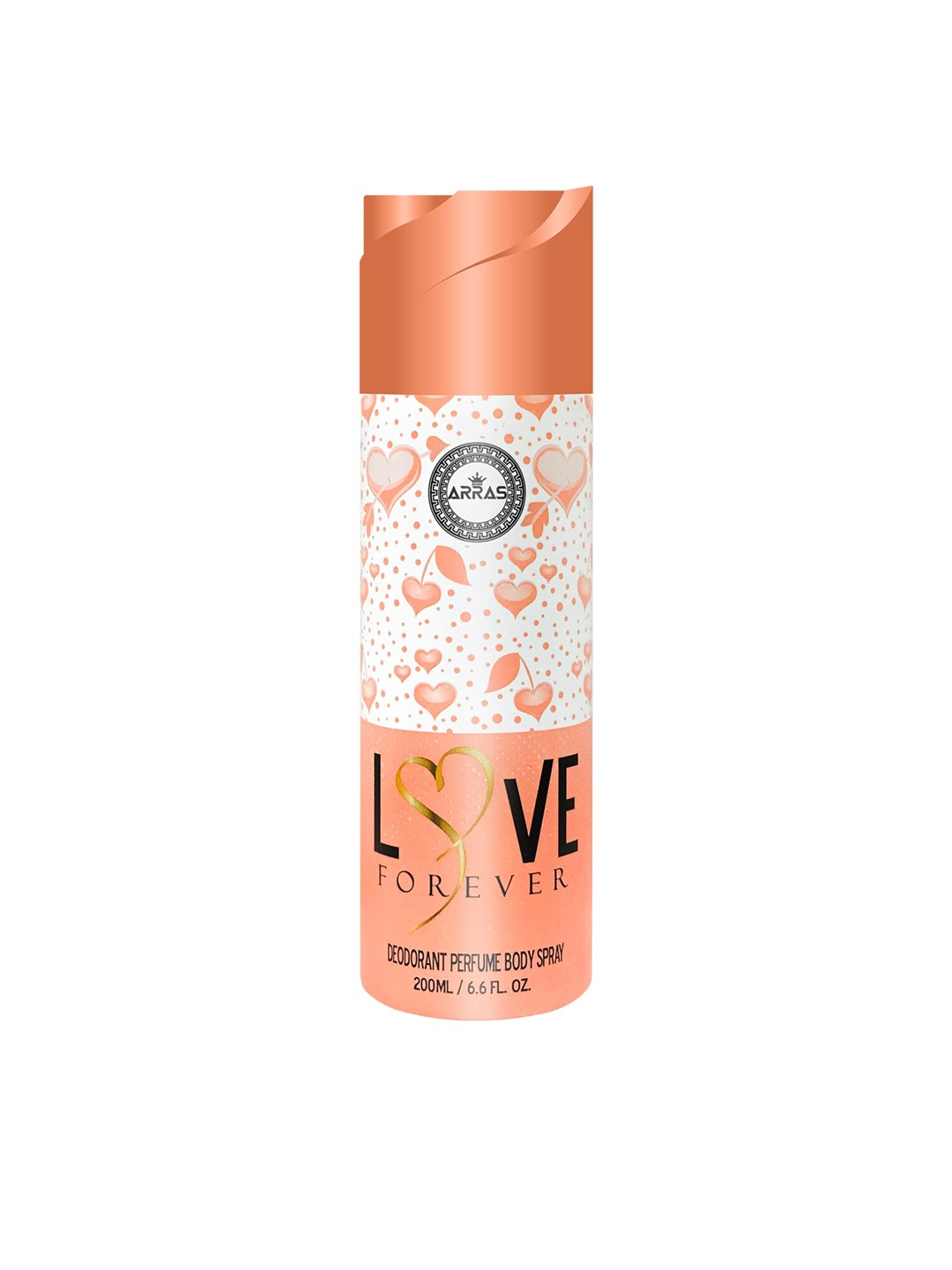 Arras Love Forever Deodorant Perfume Body Spray - 200ml, Orange