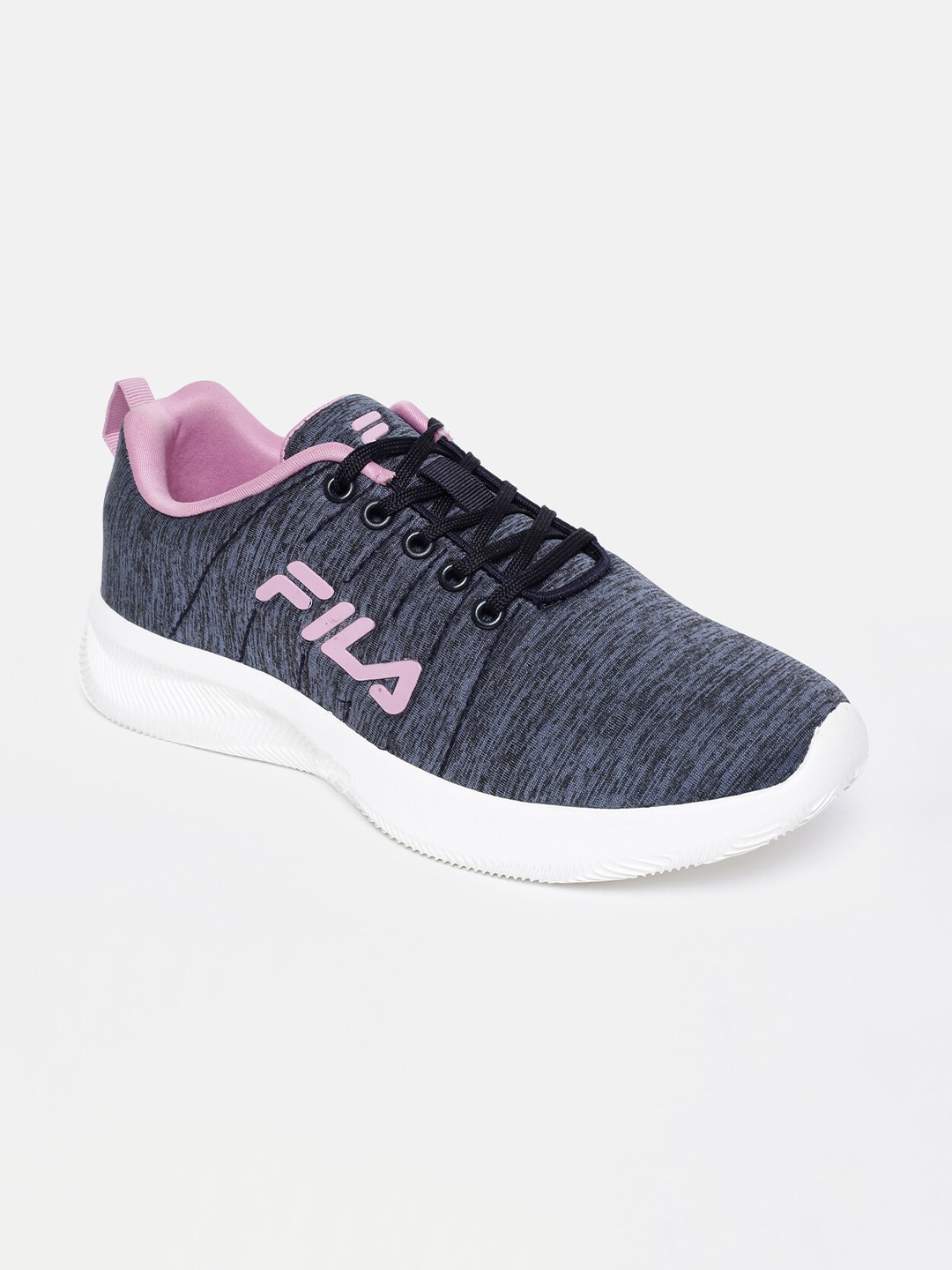 FILA Women Blue Mesh Running Shoes