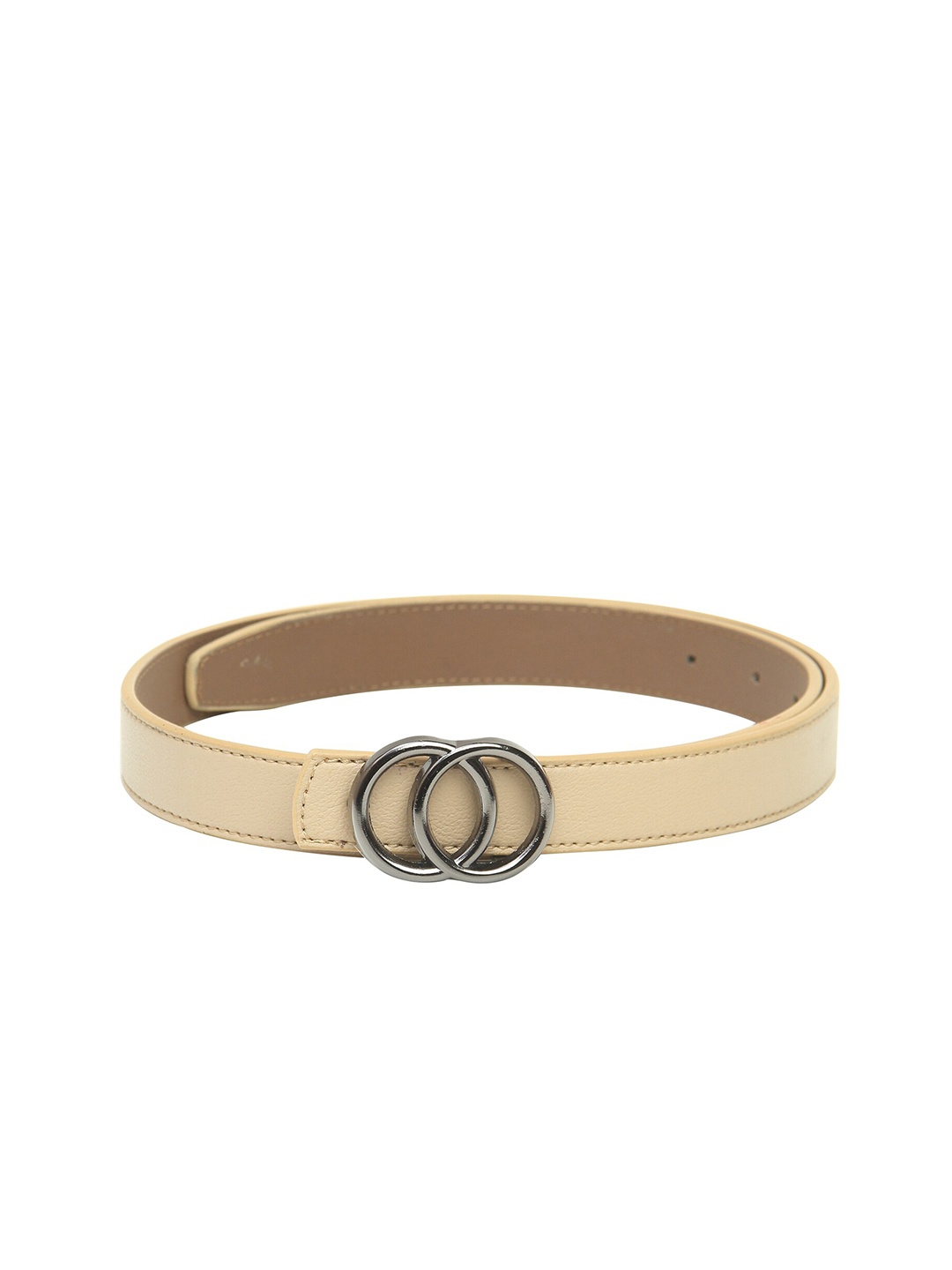 Calvadoss Girls Beige Textured Belt