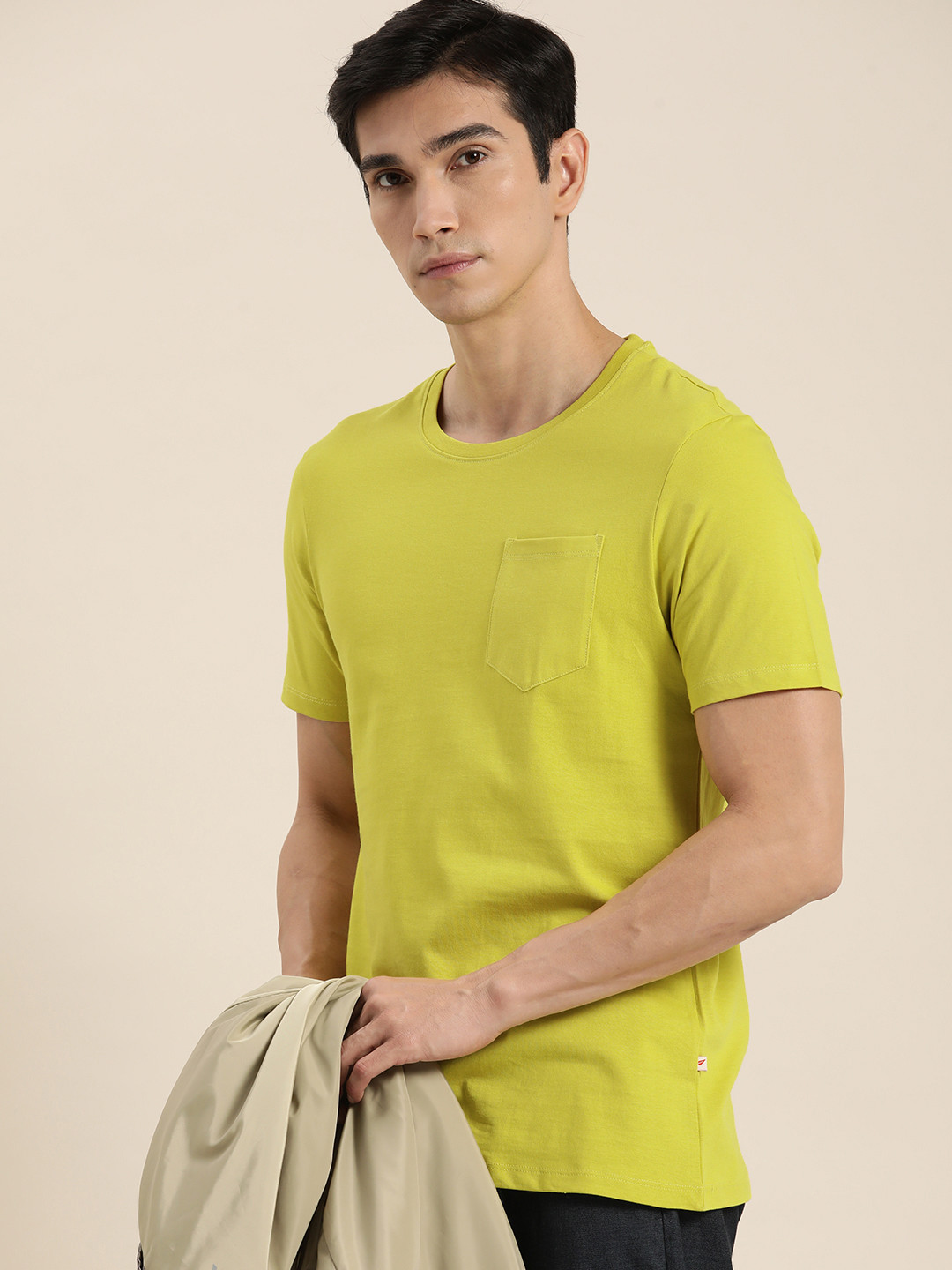 INVICTUS Men Lime Green Solid T-shirt
INVICTUS Men Lime Green Solid T-shirt