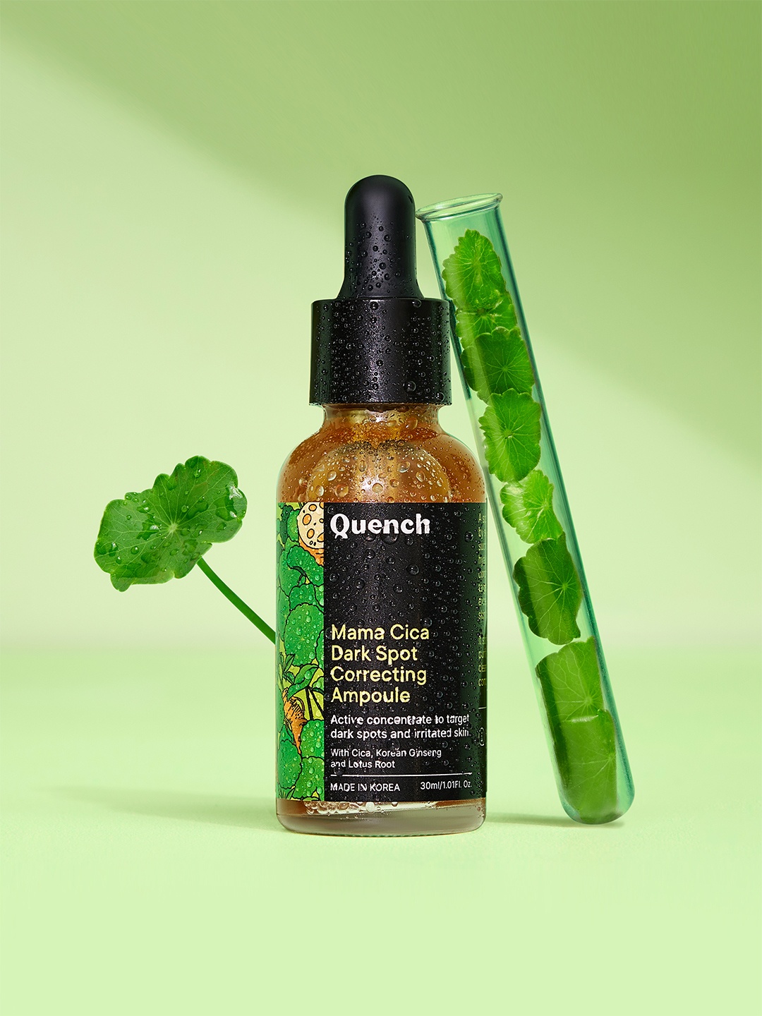 Quench Dark Spot Correcting Serum With Korean Ginseng To Fade Pigmentation 30 ml, Brown
Quench Dark Spot Correcting Serum With Korean Ginseng To Fade Pigmentation 30 ml, Brown