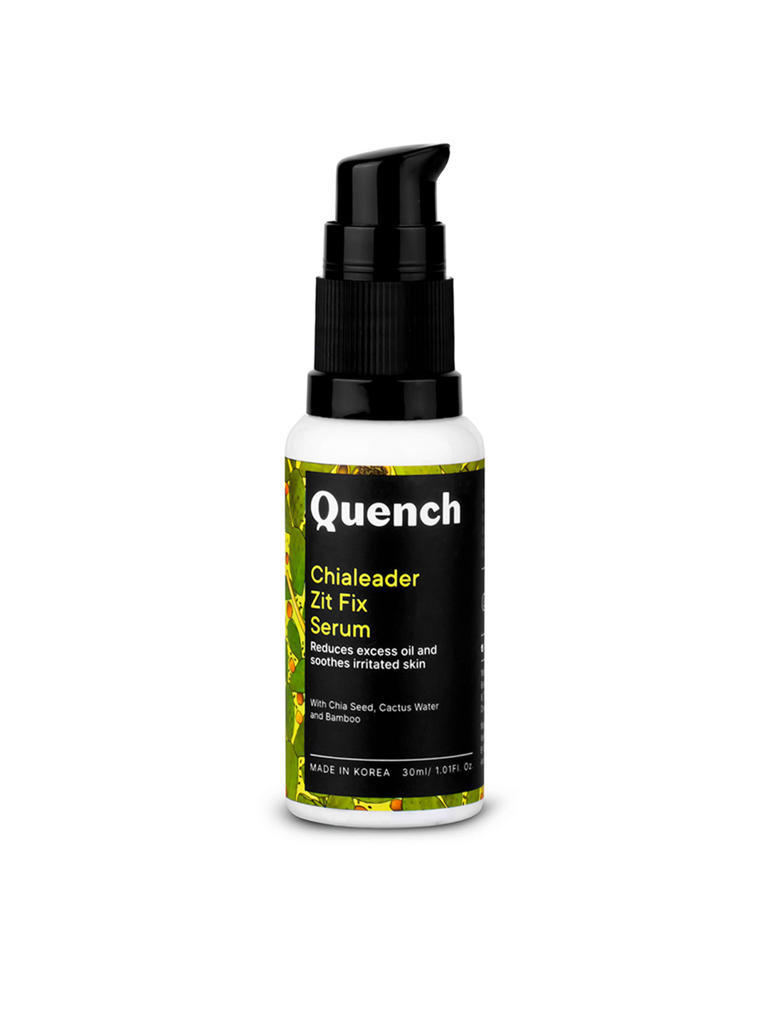 Quench Chialeader Salicylic Acid Zit Fix Serum To Reduce Acne & Dark Spots - 30ml, Green
Quench Chialeader Salicylic Acid Zit Fix Serum To Reduce Acne & Dark Spots - 30ml, Green