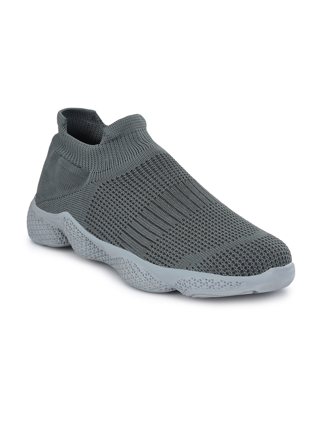 Big Fox Men Grey Textile Sneakers