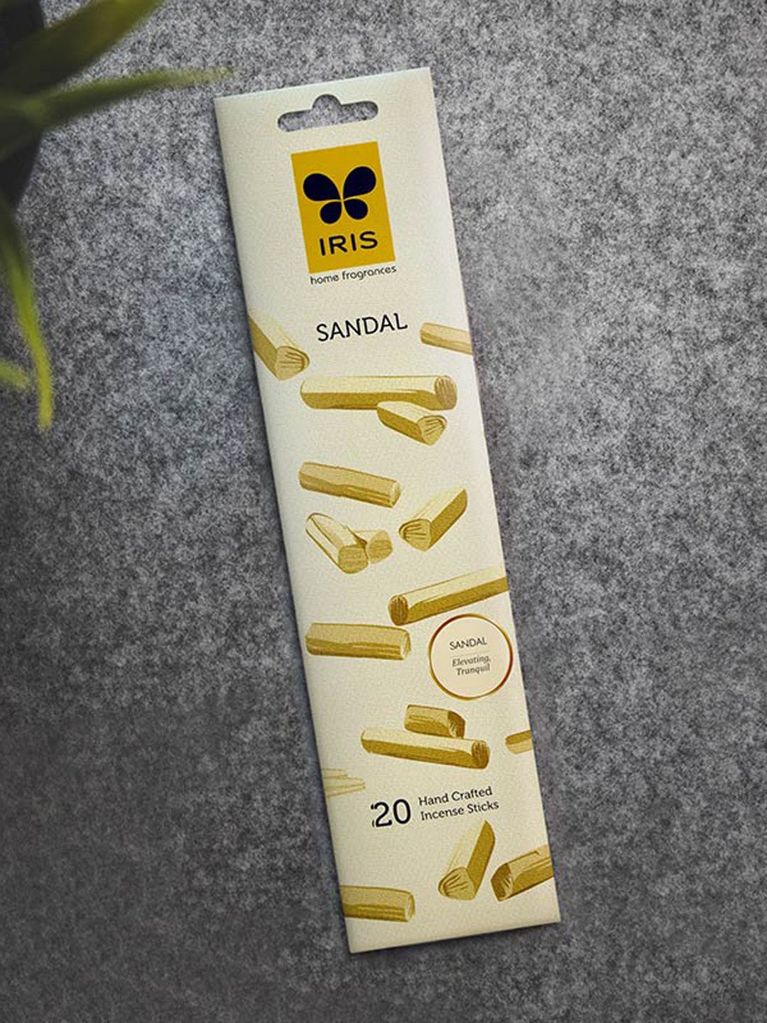 Iris Yellow Sandal Incense Sticks