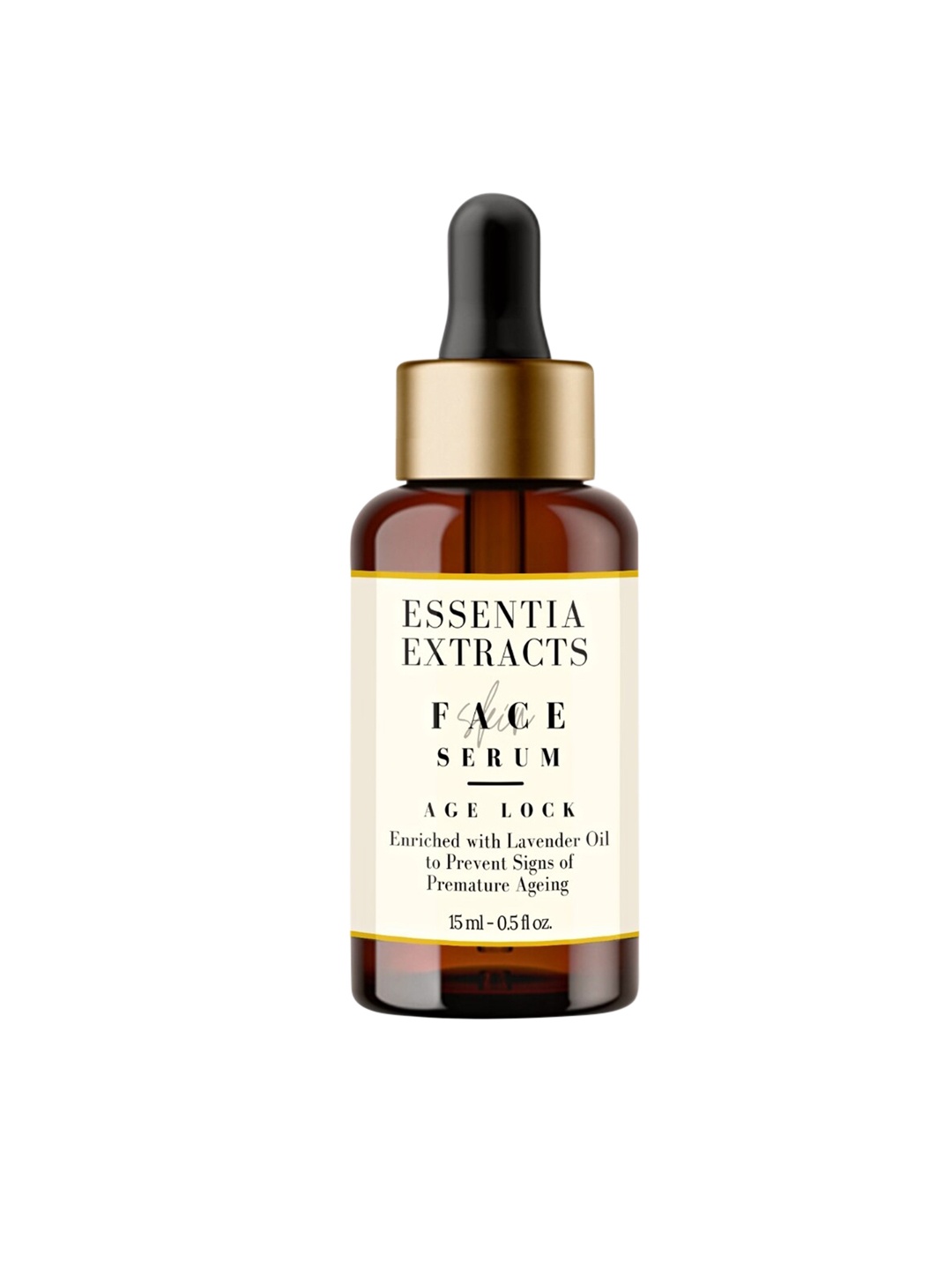 ESSENTIA EXTRACTS Age-Lock Face Serum - Prevents Premature Ageing - 15 ml, Yellow
ESSENTIA EXTRACTS Age-Lock Face Serum - Prevents Premature Ageing - 15 ml, Yellow