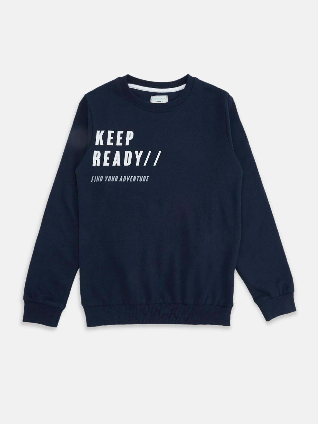 Pantaloons Junior Boys Navy Blue Sweatshirt