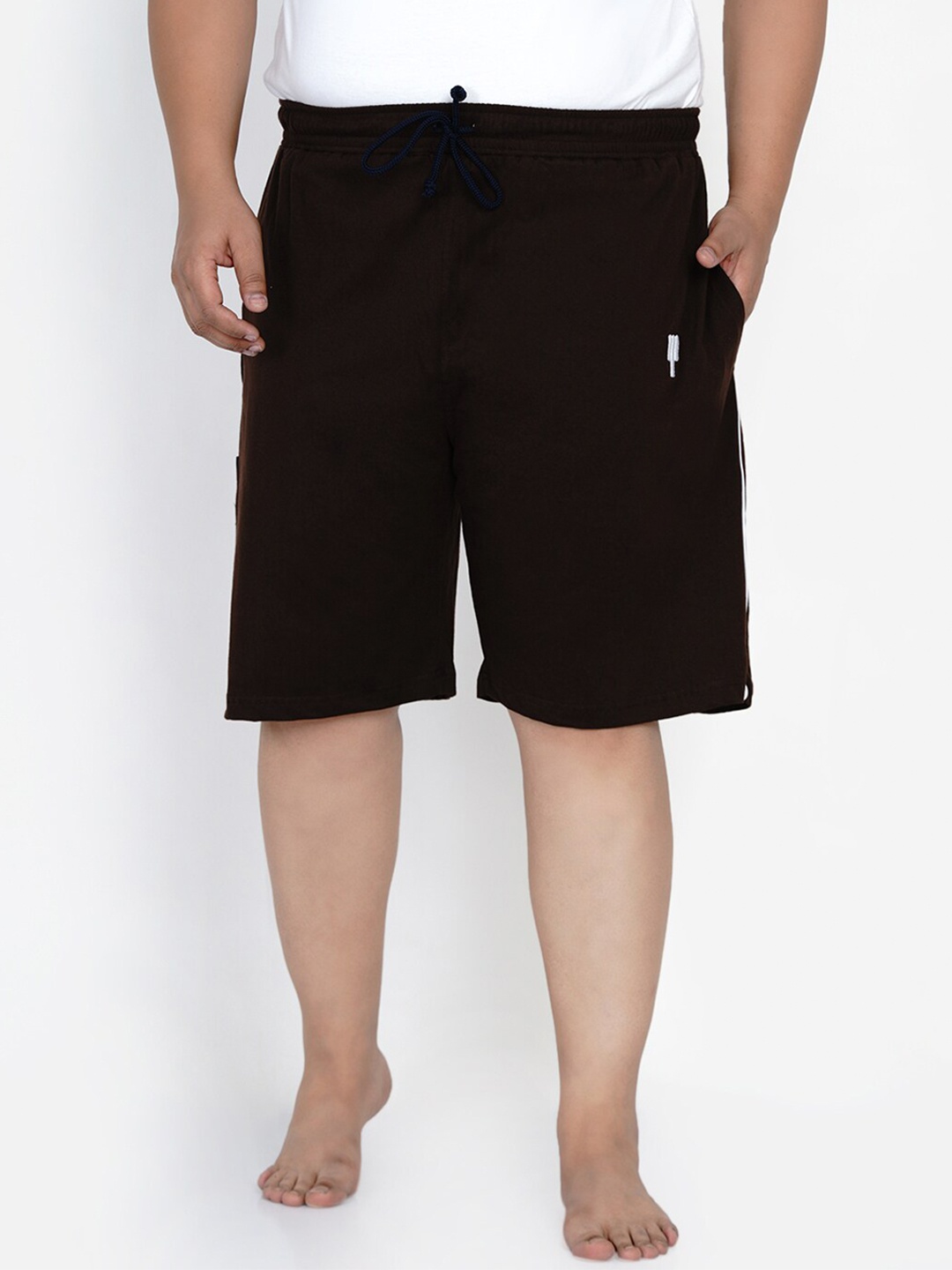 Santonio Men Black Pure Cotton Lounge Shorts