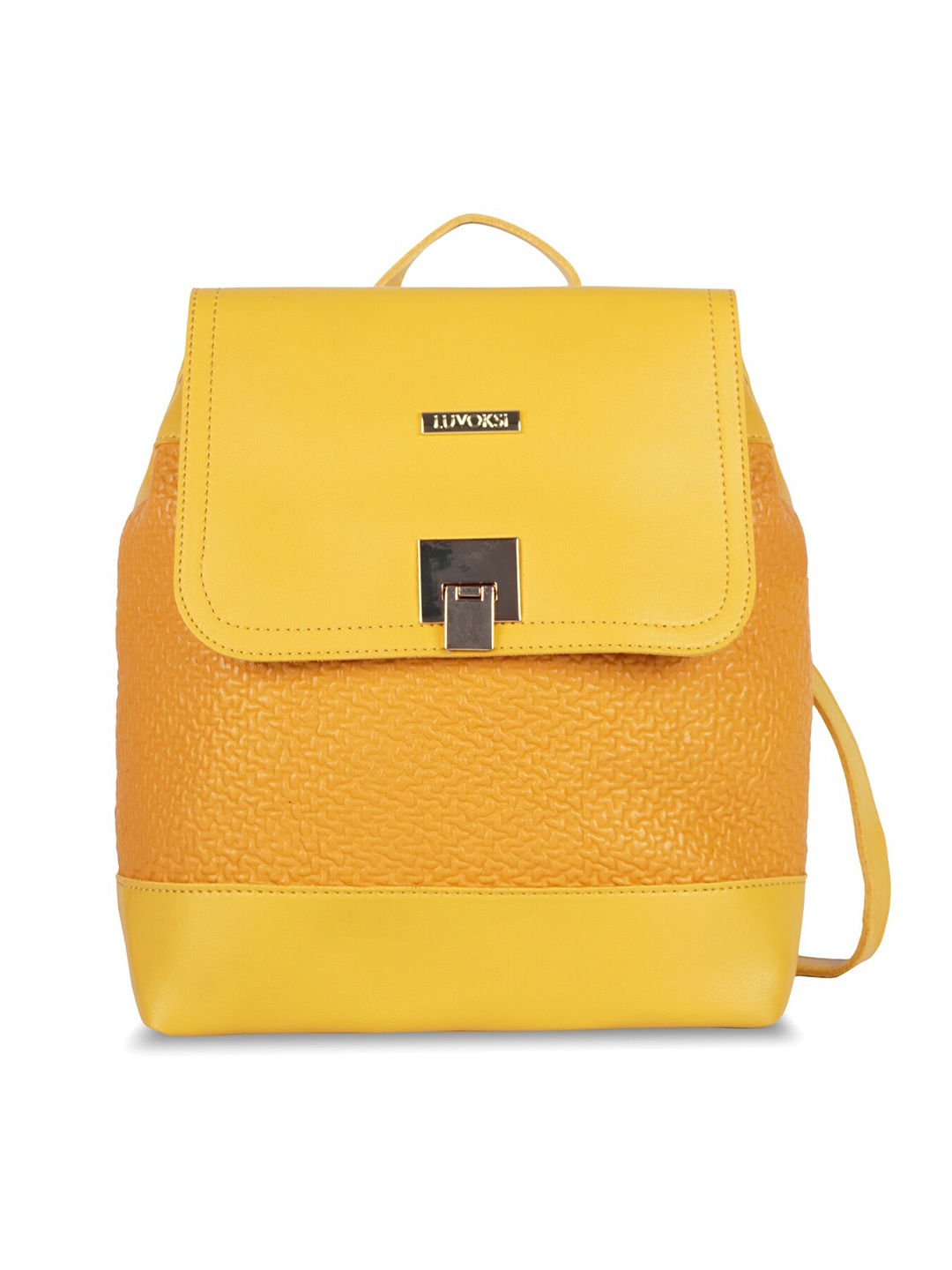 Luvoksi Women Yellow Backpack