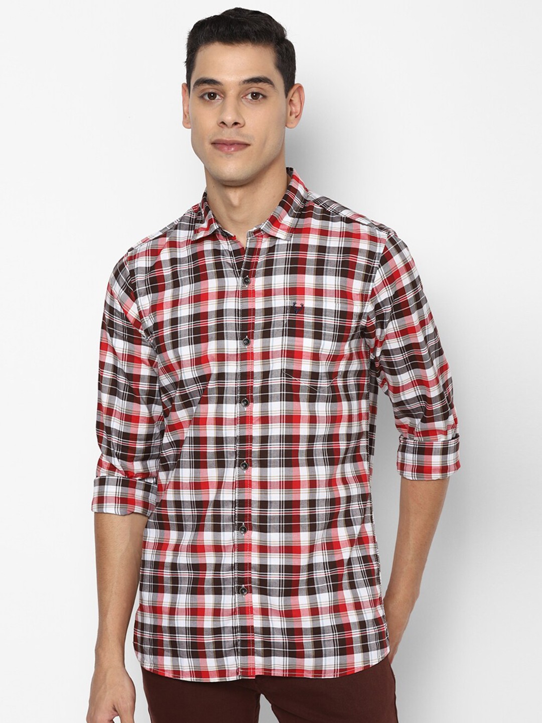 Allen Solly Sport Men Multicoloured Tartan Checks Checked Cotton Casual Shirt, Multi
Allen Solly Sport Men Multicoloured Tartan Checks Checked Cotton Casual Shirt, Multi