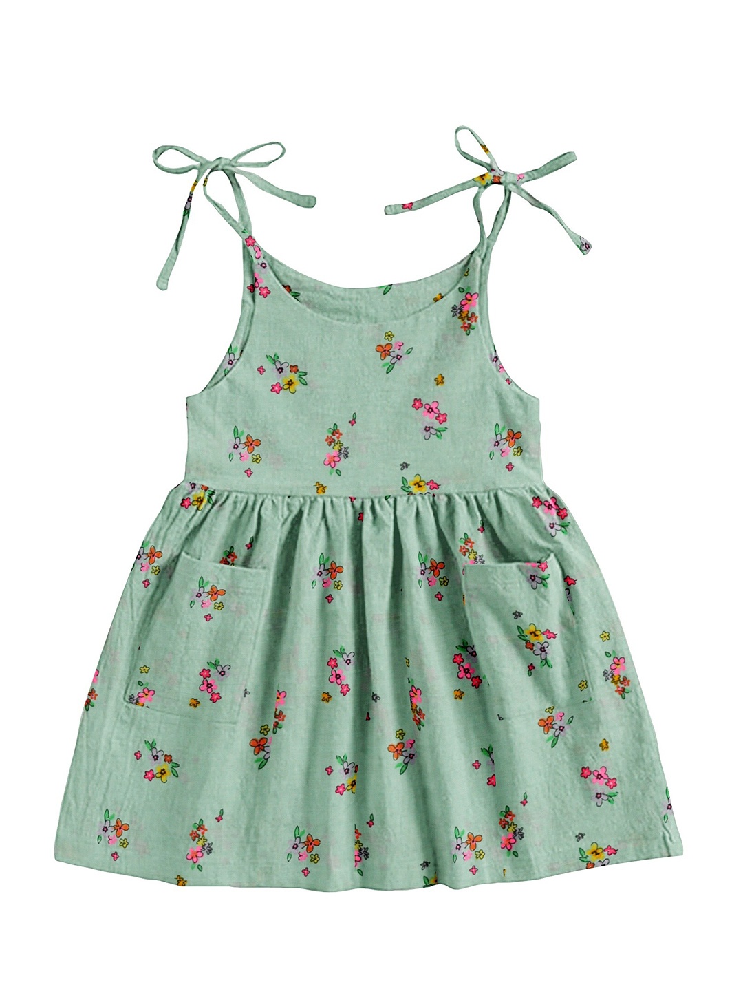 THE BABY ATELIER Girls Green & Yellow Floral Printed Pure Organic Cotton Nightdress
THE BABY ATELIER Girls Green & Yellow Floral Printed Pure Organic Cotton Nightdress
