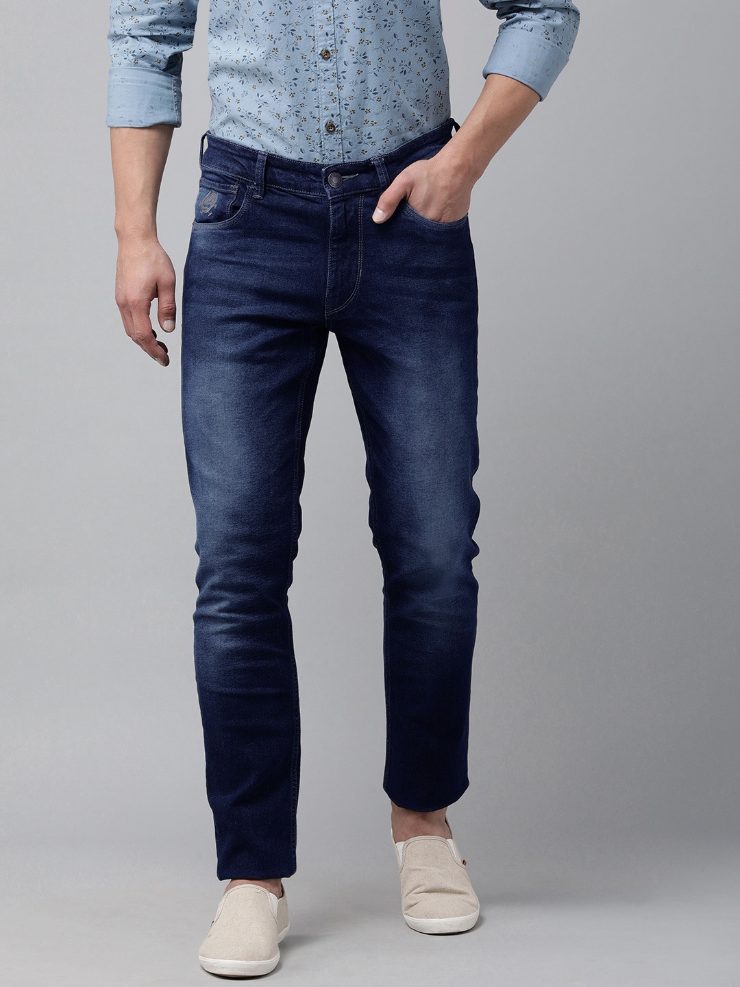 U.S. Polo Assn. Denim Co. Men Blue Brandon Slim Fit Light Fade Mid-Rise Stretchable Jeans
U.S. Polo Assn. Denim Co. Men Blue Brandon Slim Fit Light Fade Mid-Rise Stretchable Jeans
