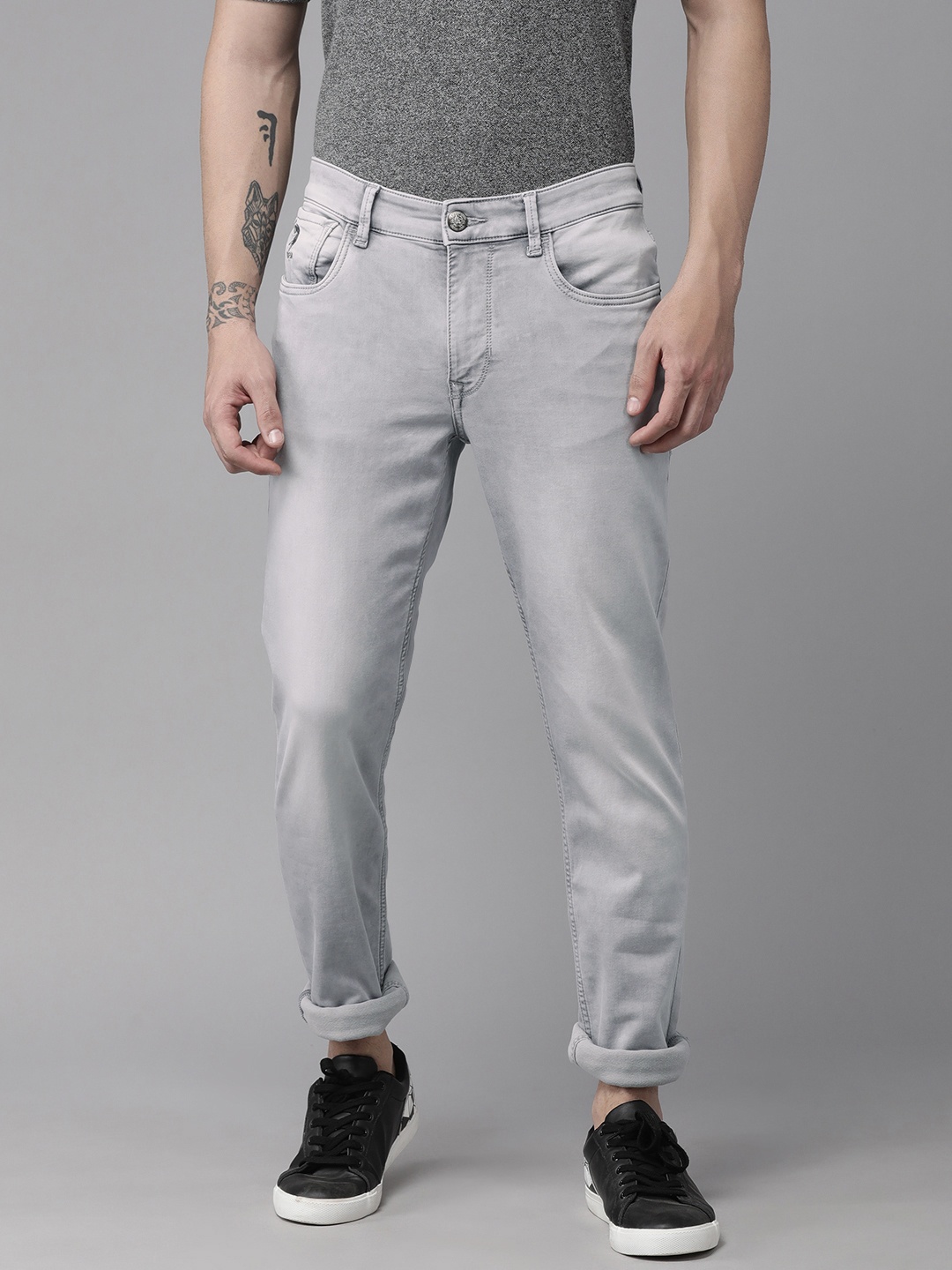 U S Polo Assn Denim Co Men Grey Brandon Slim Tapered Fit Light Fade Stretchable Jeans
U S Polo Assn Denim Co Men Grey Brandon Slim Tapered Fit Light Fade Stretchable Jeans