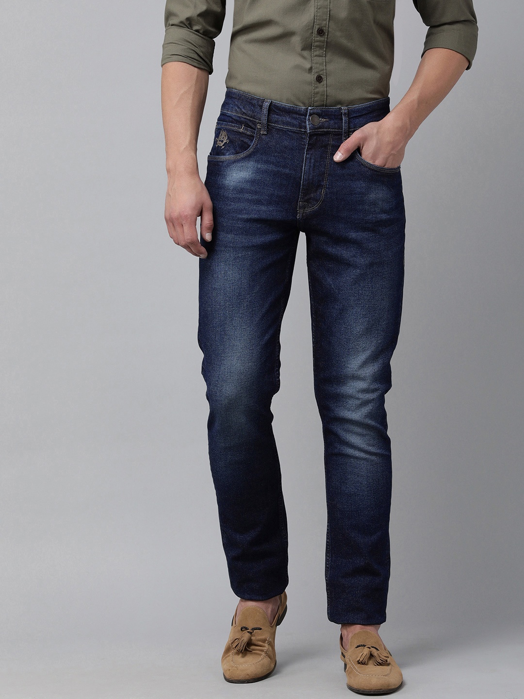 U S Polo Assn Denim Co Men Blue Brandon Slim Tapered Fit Light Fade Stretchable Jeans
U S Polo Assn Denim Co Men Blue Brandon Slim Tapered Fit Light Fade Stretchable Jeans
