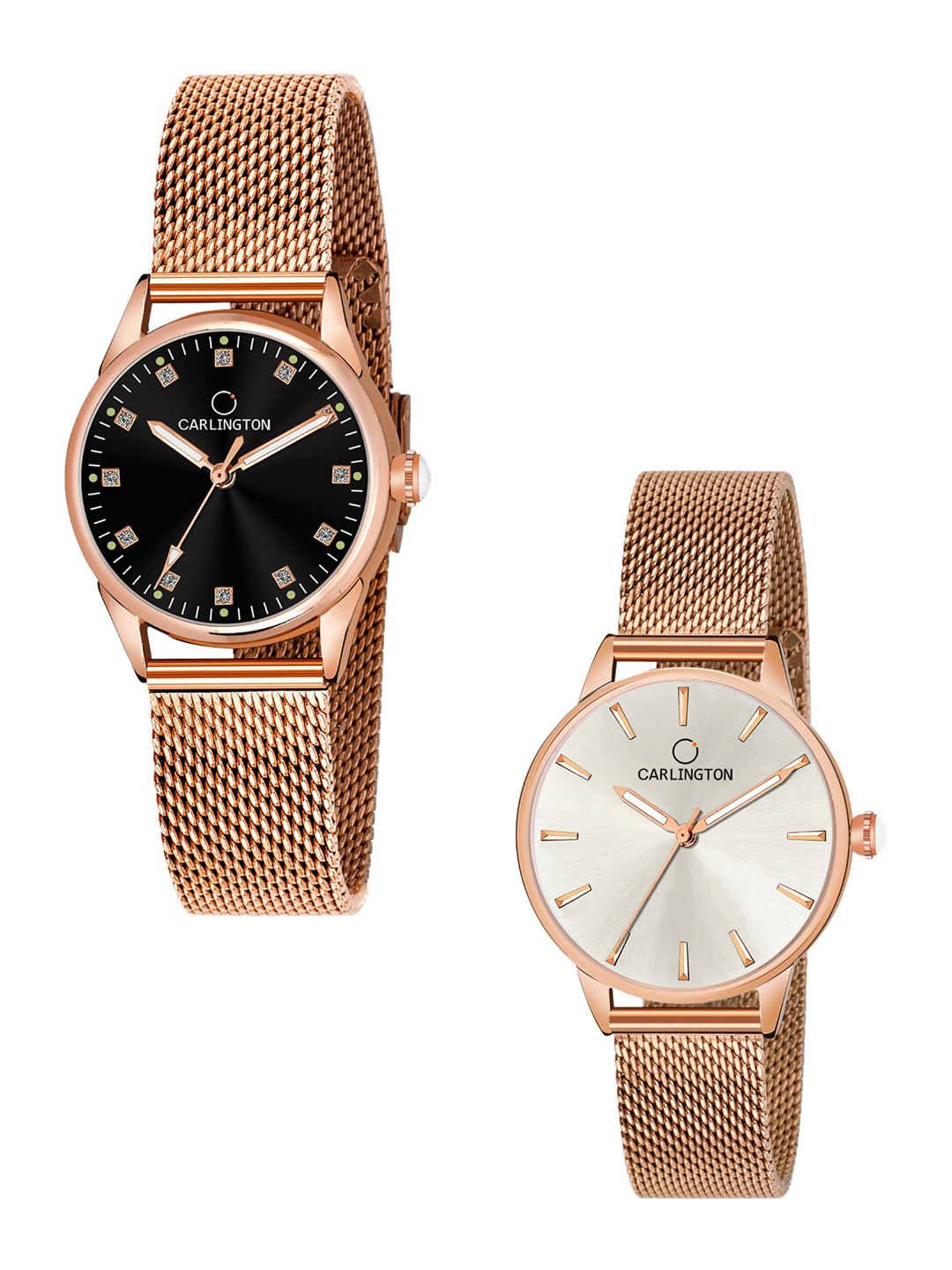 CARLINGTON Women Multicoloured Dial & Multicoloured Stainless Steel Bracelet Style Straps Analogue Watch, Multi
CARLINGTON Women Multicoloured Dial & Multicoloured Stainless Steel Bracelet Style Straps Analogue Watch, Multi