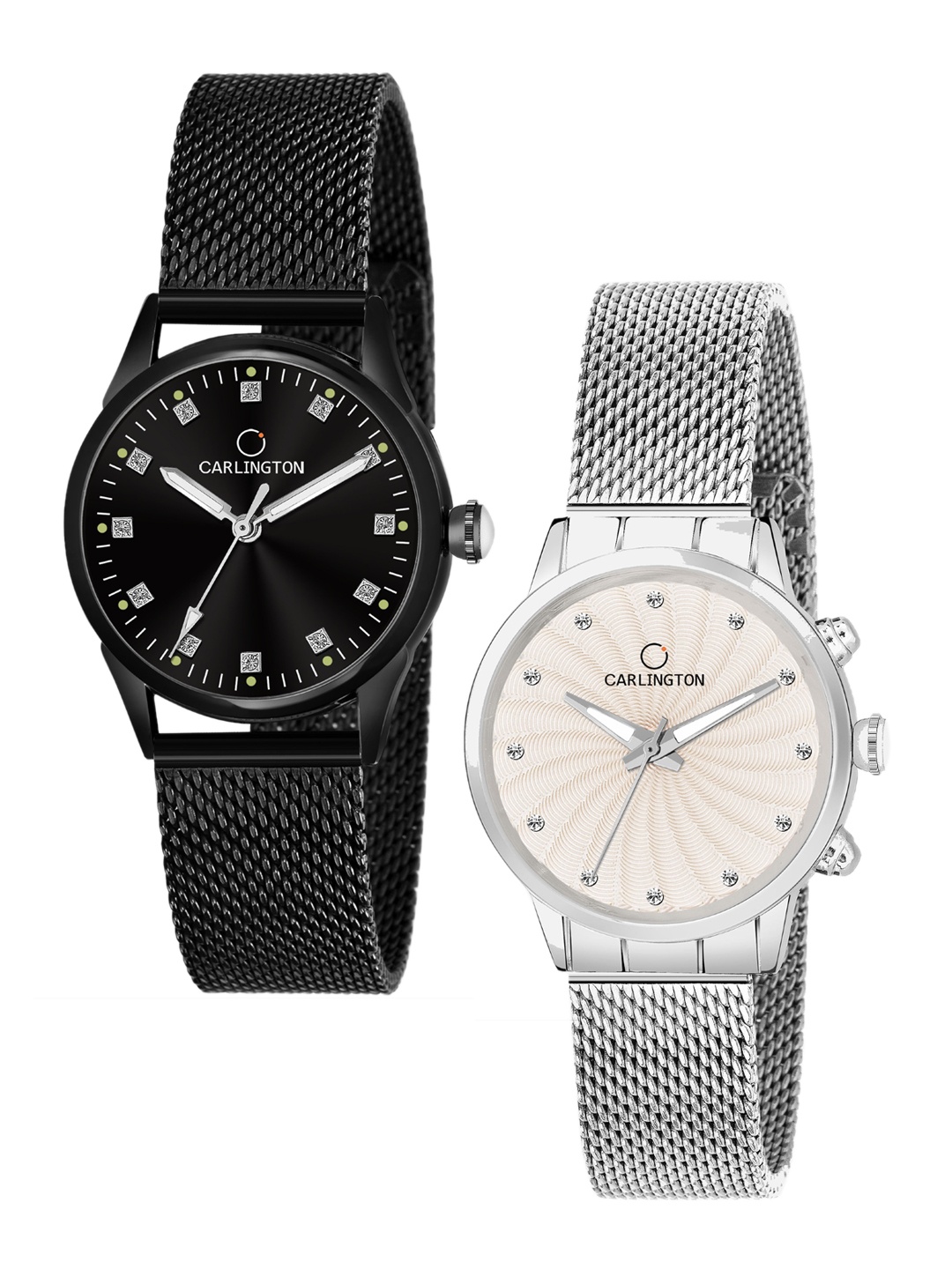 CARLINGTON Women Multicoloured Dial & Multicoloured Stainless Steel Bracelet Style Straps Analogue Watch, Multi
CARLINGTON Women Multicoloured Dial & Multicoloured Stainless Steel Bracelet Style Straps Analogue Watch, Multi