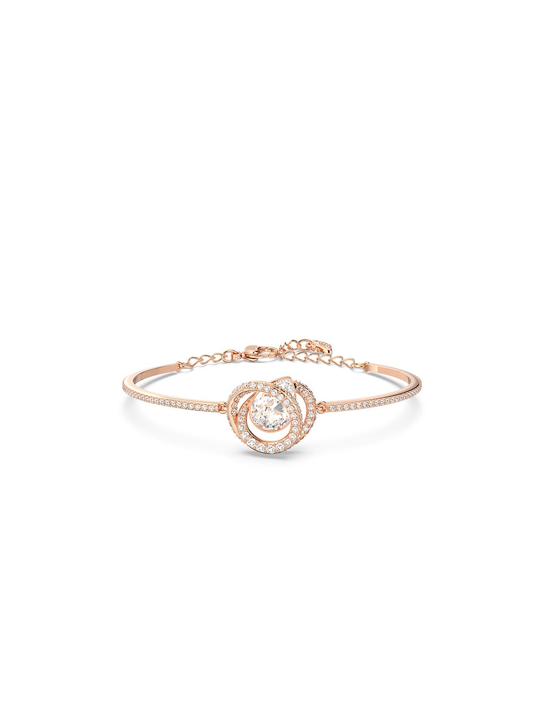 SWAROVSKI Women White & Rose Gold Crystals Rose Gold-Plated Bangle-Style Bracelet
SWAROVSKI Women White & Rose Gold Crystals Rose Gold-Plated Bangle-Style Bracelet