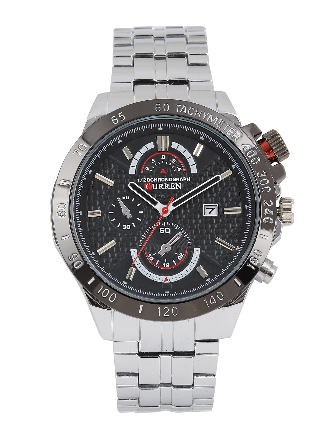 Curren Men Black Analogue Watch