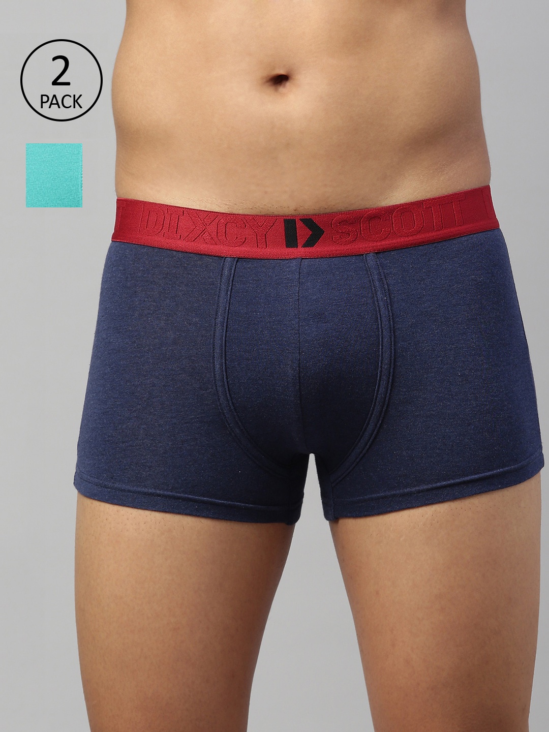 DIXCY SCOTT MAXIMUS Men Pack Of 2 Comfort Fit Superior Stretch Anti-Microbial Trunks, Navy blue
DIXCY SCOTT MAXIMUS Men Pack Of 2 Comfort Fit Superior Stretch Anti-Microbial Trunks, Navy blue