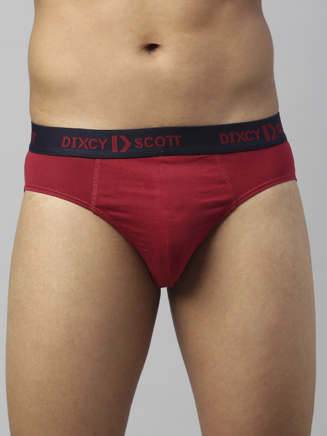 DIXCY SCOTT MAXIMUS Men Pure Cotton Outer Elastic Waistband Anti-Microbial Finish Brief, Red
DIXCY SCOTT MAXIMUS Men Pure Cotton Outer Elastic Waistband Anti-Microbial Finish Brief, Red