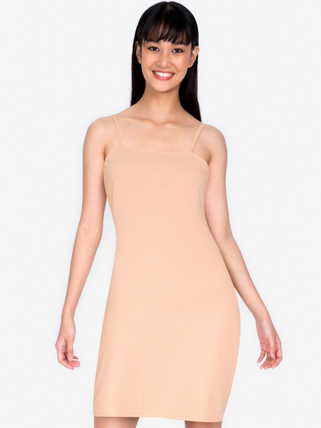 ZALORA BASICS Pink Bodycon Dress