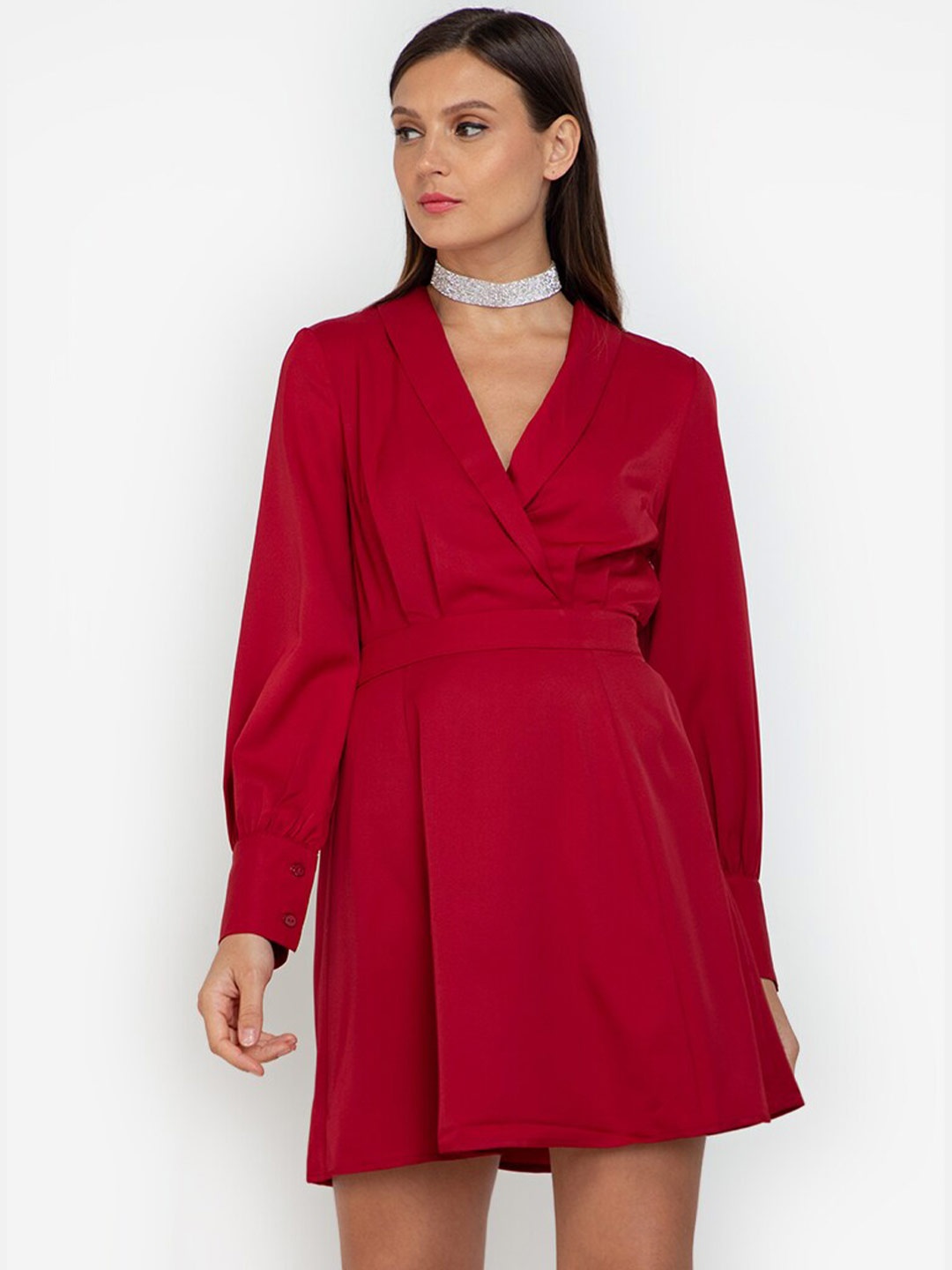 ZALORA OCCASION Red Mini Dress