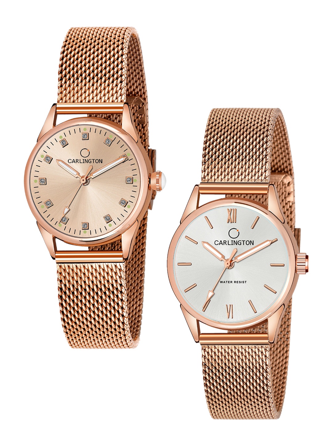 CARLINGTON Women Multicoloured Dial & Multicoloured Stainless Steel Bracelet Style Straps Analogue Watch, Multi
CARLINGTON Women Multicoloured Dial & Multicoloured Stainless Steel Bracelet Style Straps Analogue Watch, Multi