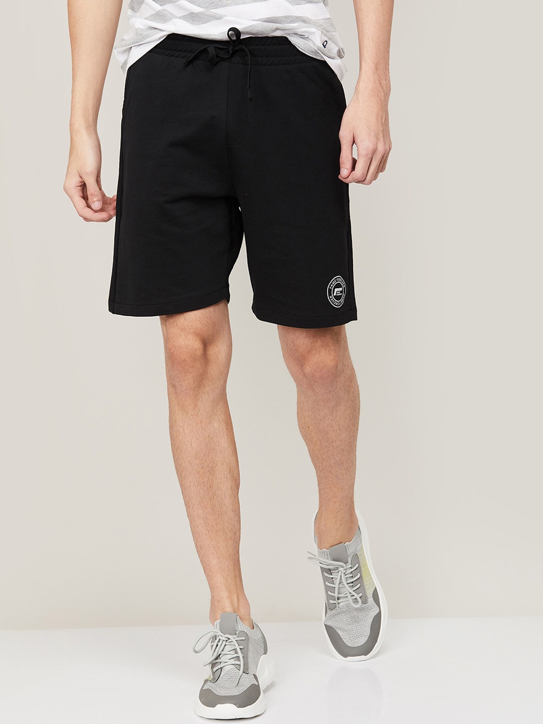 Fame Forever by Lifestyle Men Black Sports Shorts